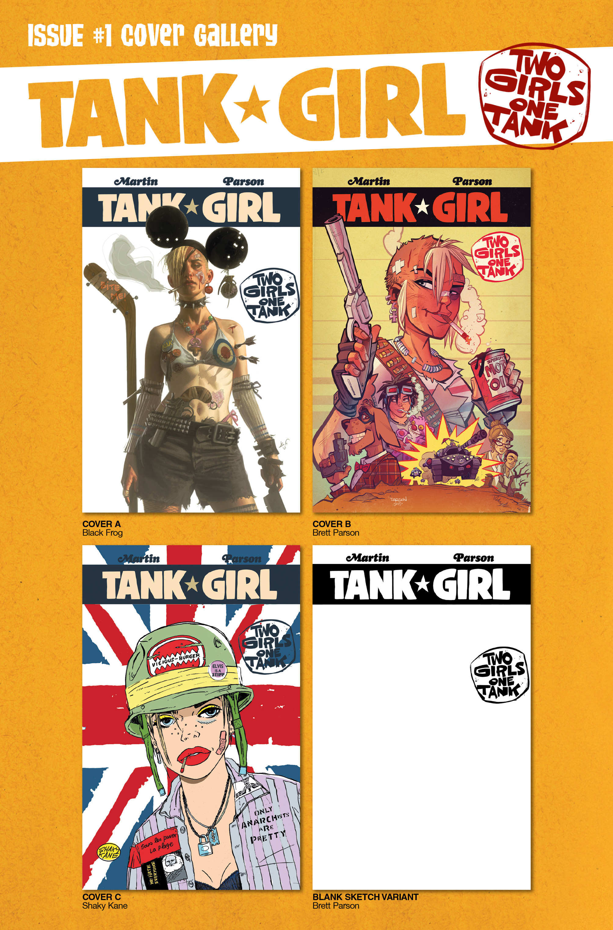 Read online Tank Girl: Two Girls, One Tank comic -  Issue #1 - 27