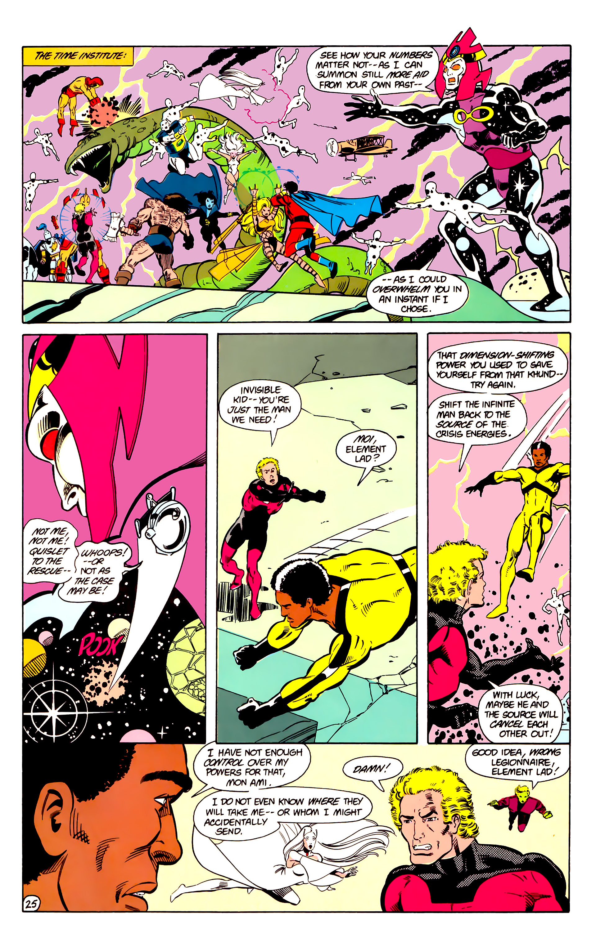 Read online Legion of Super-Heroes (1984) comic -  Issue #18 - 26