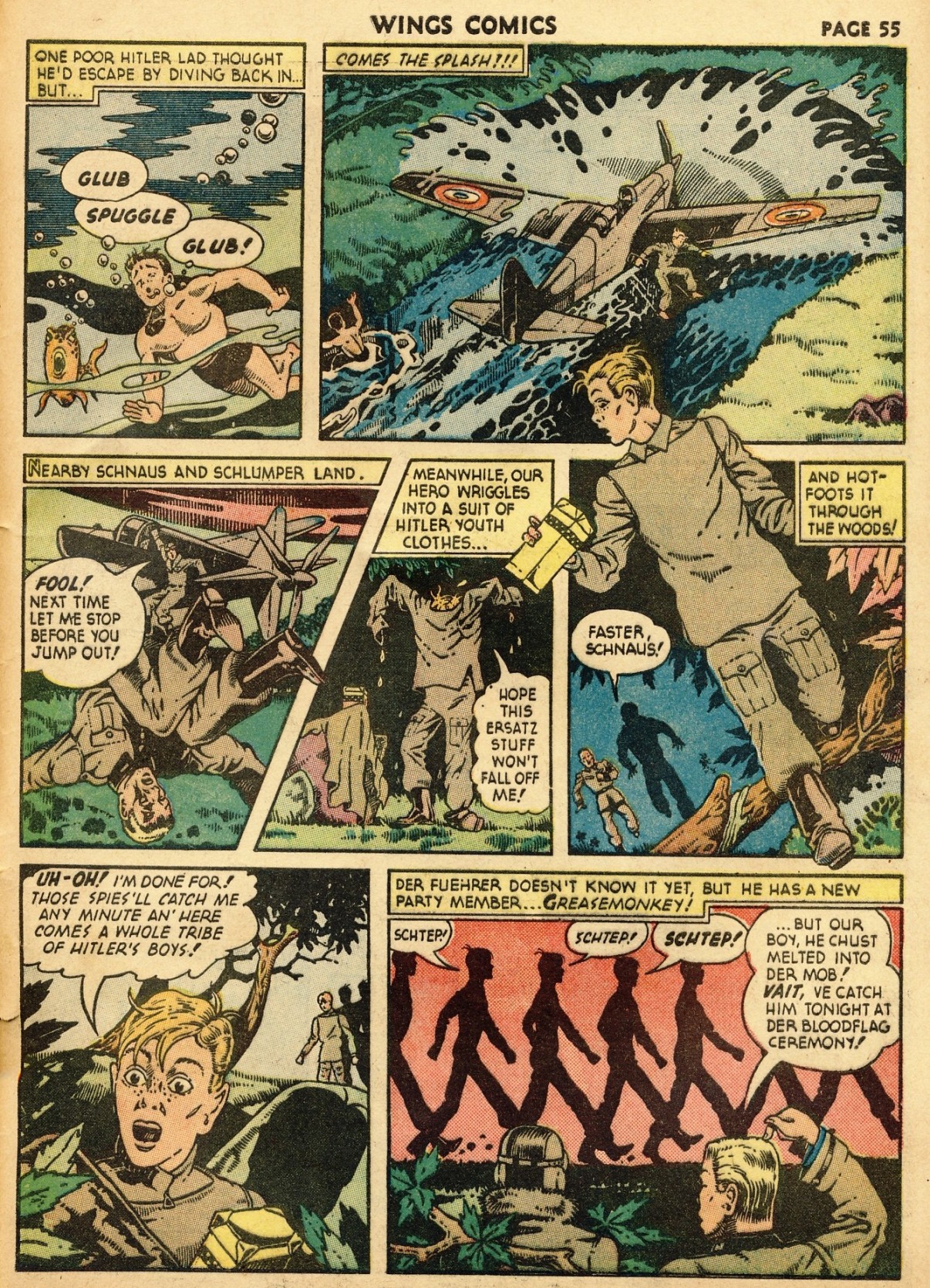 Read online Wings Comics comic -  Issue #22 - 57