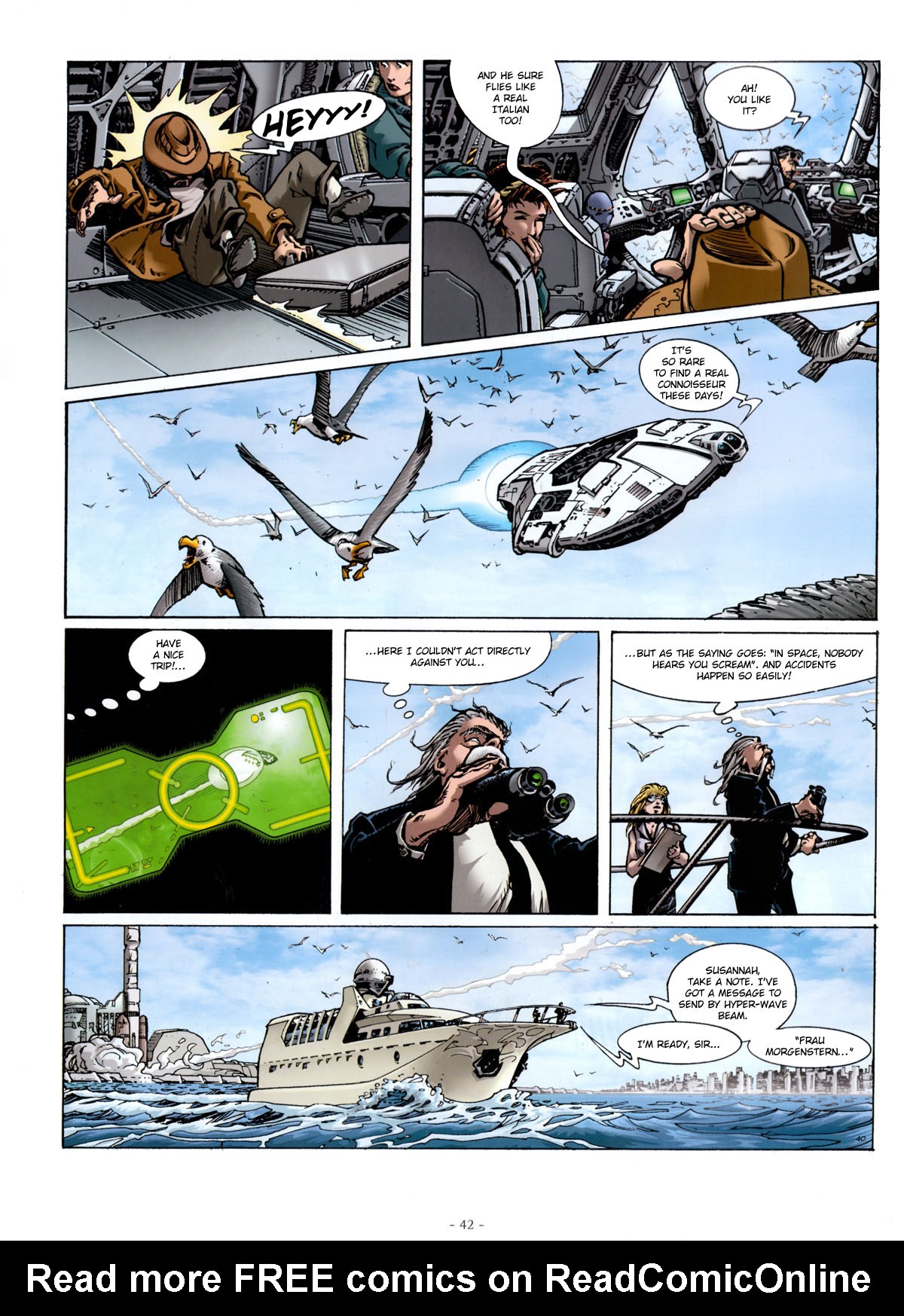 Read online Aquablue comic -  Issue #2 - 43