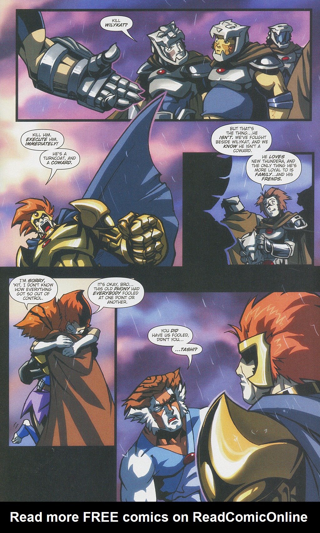 Read online ThunderCats: Enemy's Pride comic -  Issue #5 - 18