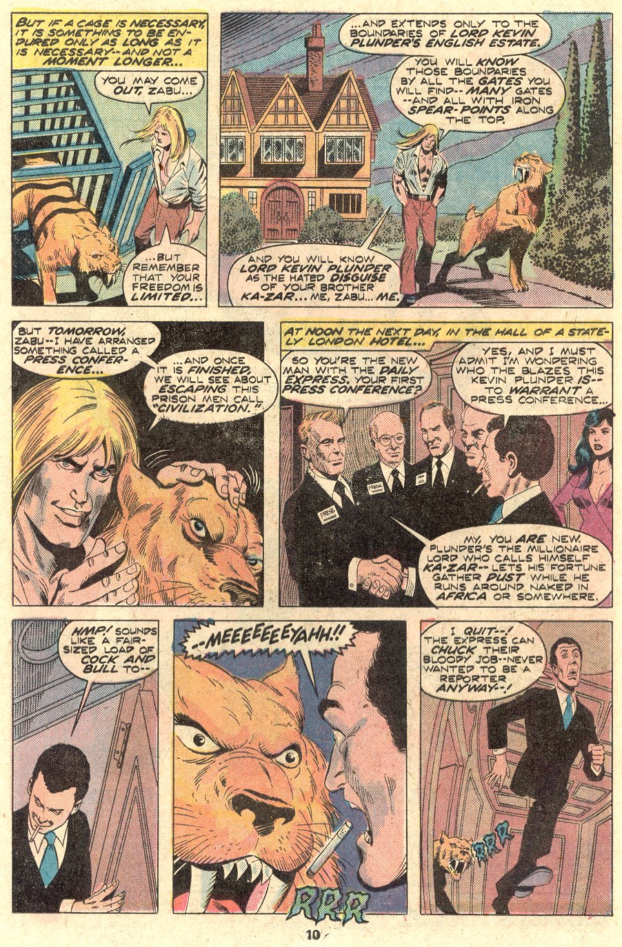 Read online Ka-Zar comic -  Issue #14 - 7