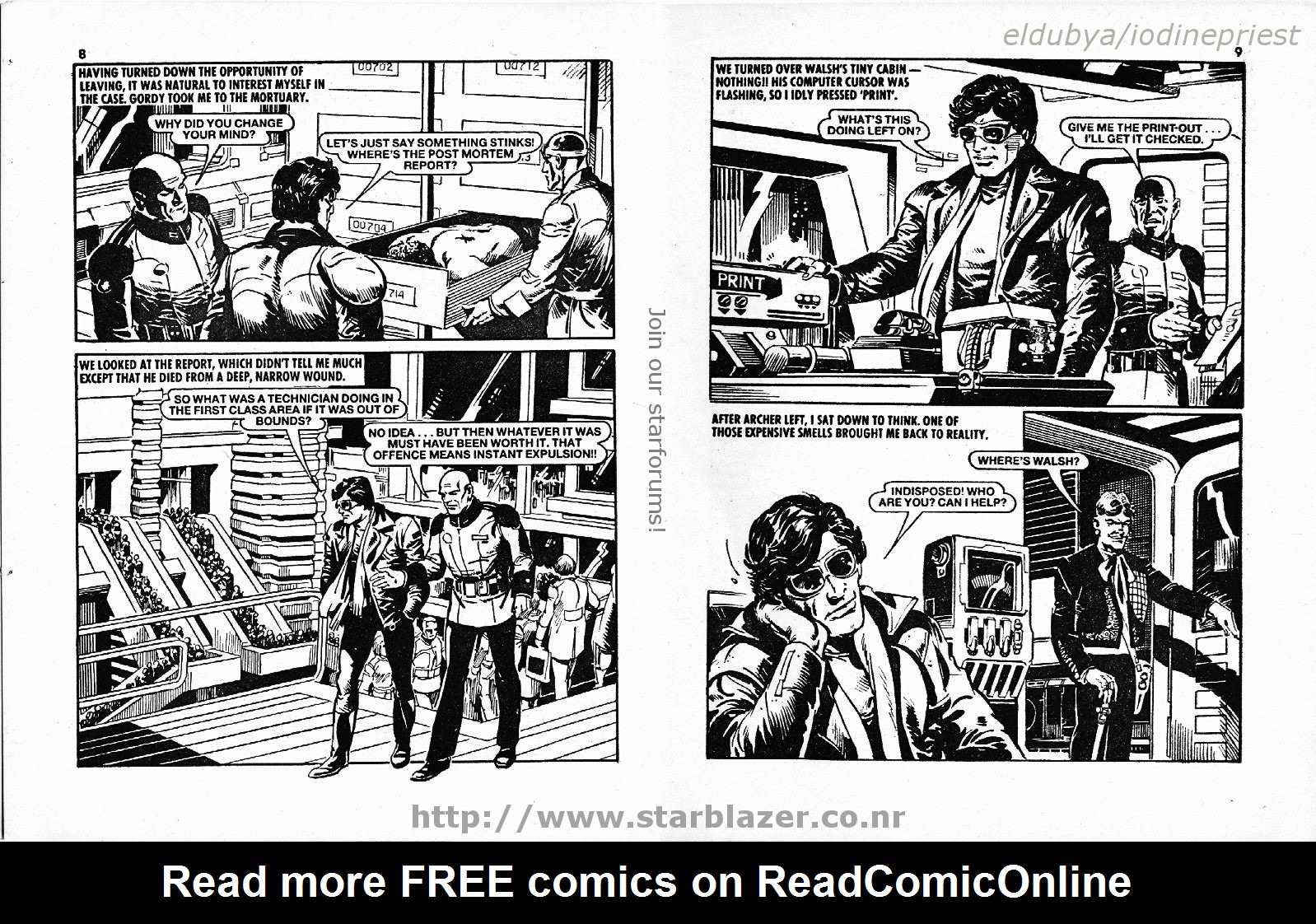 Read online Starblazer comic -  Issue #173 - 6