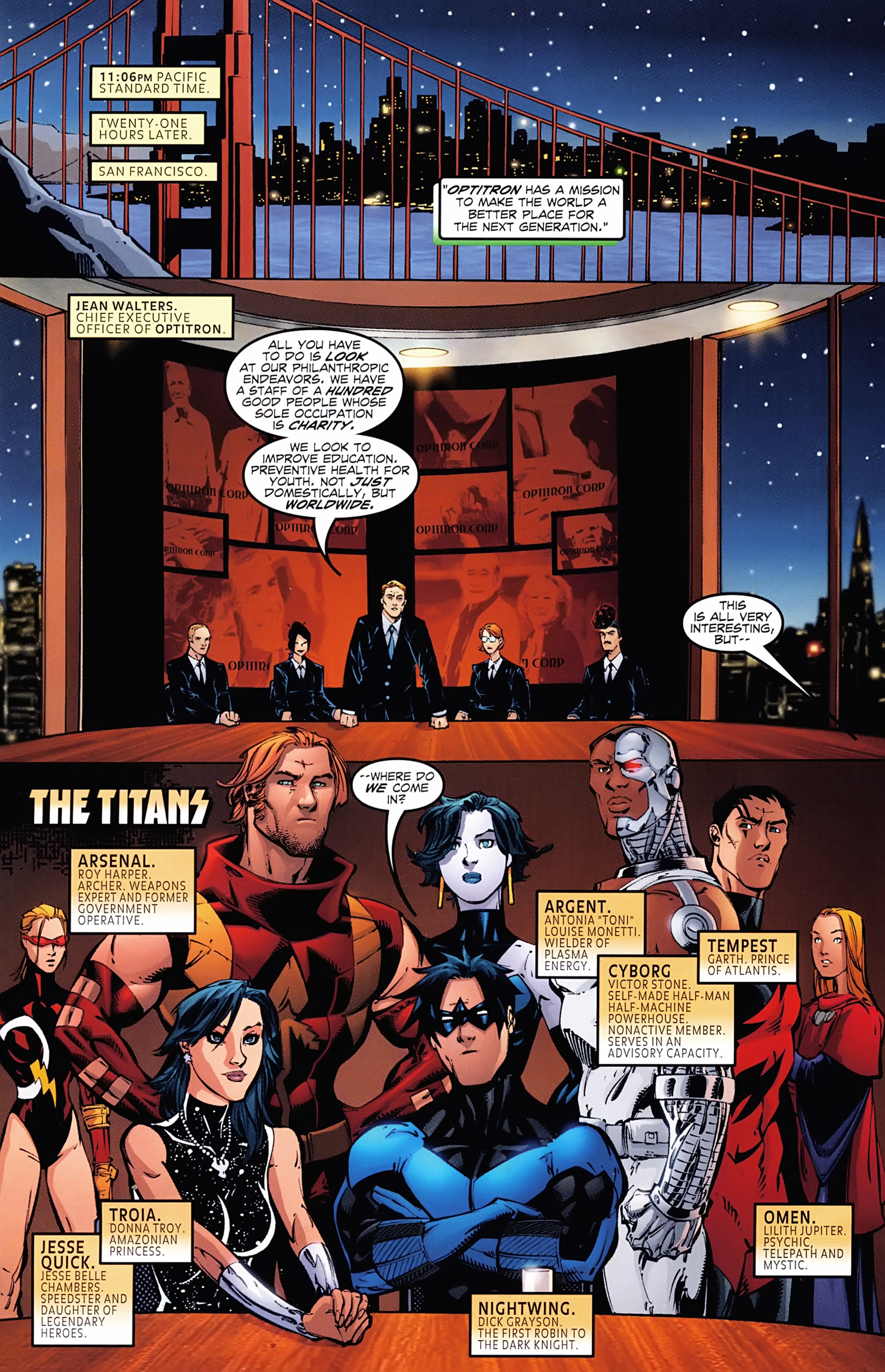 Read online Titans/Young Justice: Graduation Day comic -  Issue #1 - 6
