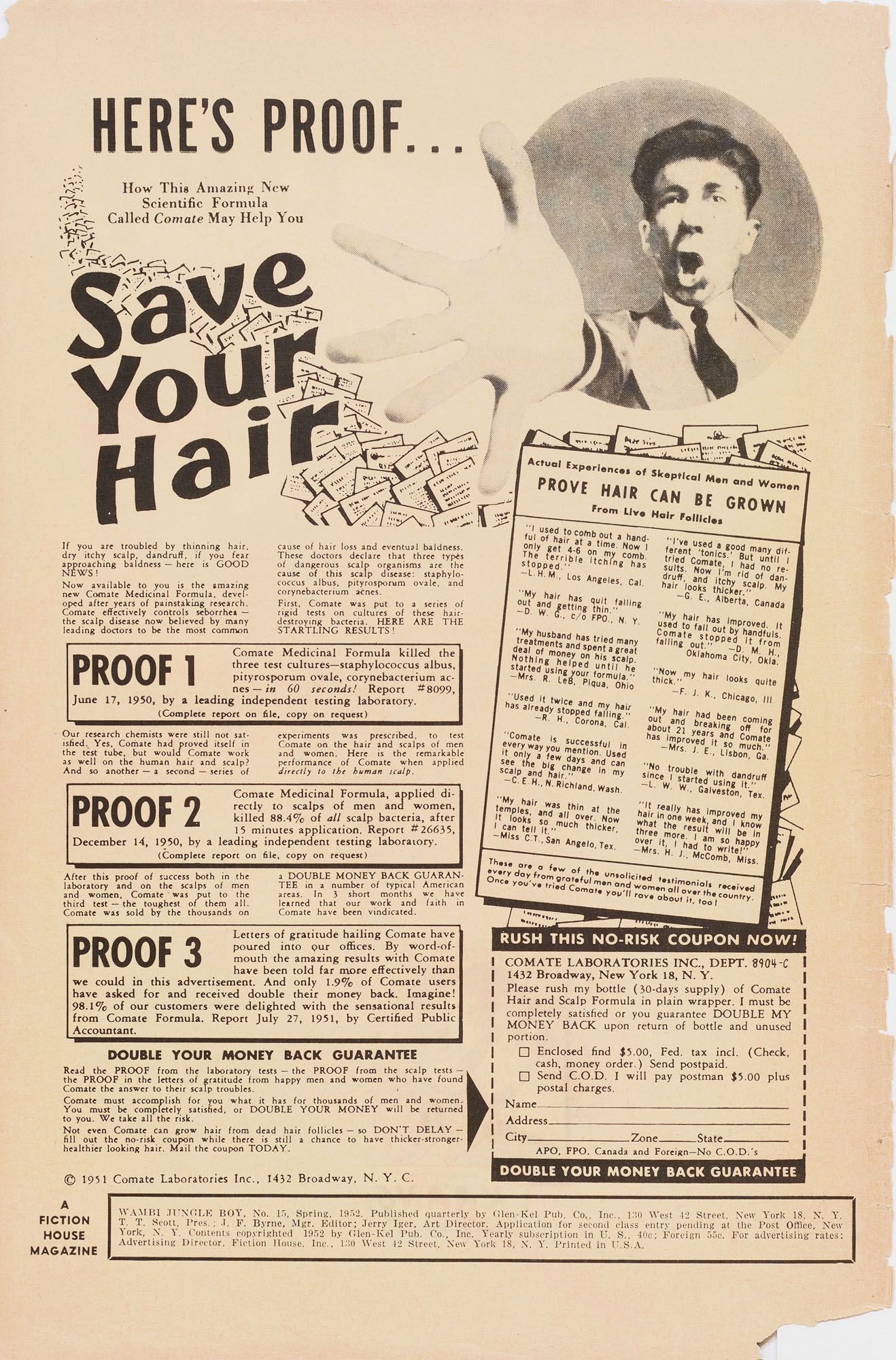 Read online Wambi Jungle Boy comic -  Issue #15 - 2