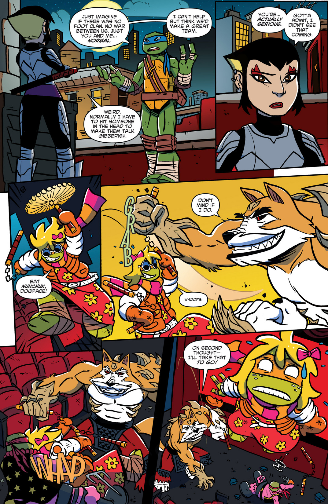 Read online Teenage Mutant Ninja Turtles New Animated Adventures comic -  Issue #7 - 18