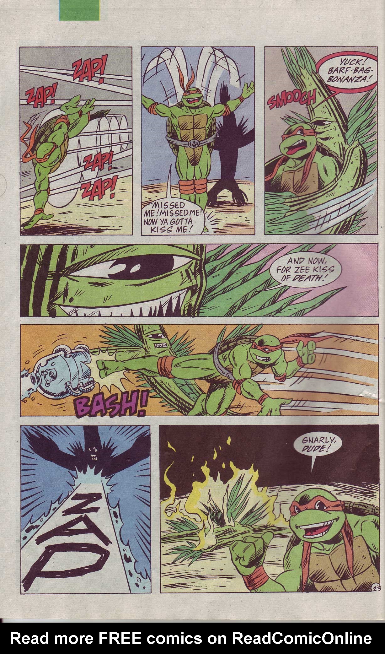 Read online Teenage Mutant Ninja Turtles Adventures (1989) comic -  Issue # _Special 10 - 33