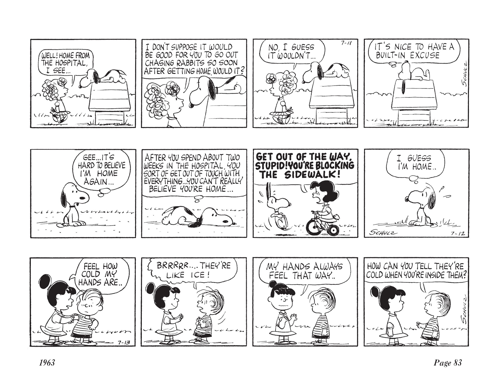 Read online The Complete Peanuts comic -  Issue # TPB 7 - 94
