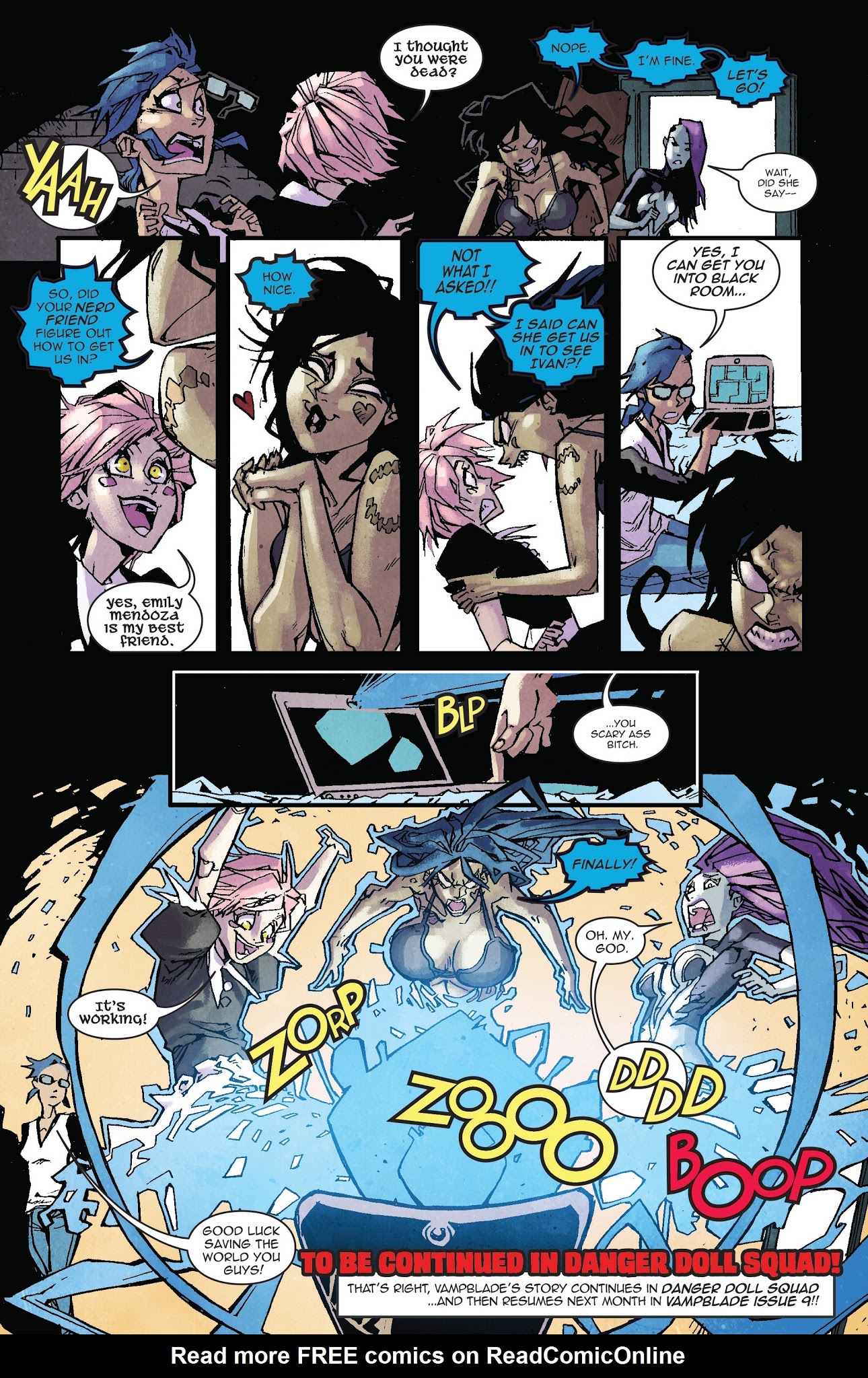 Read online Vampblade Season 2 comic -  Issue #8 - 25