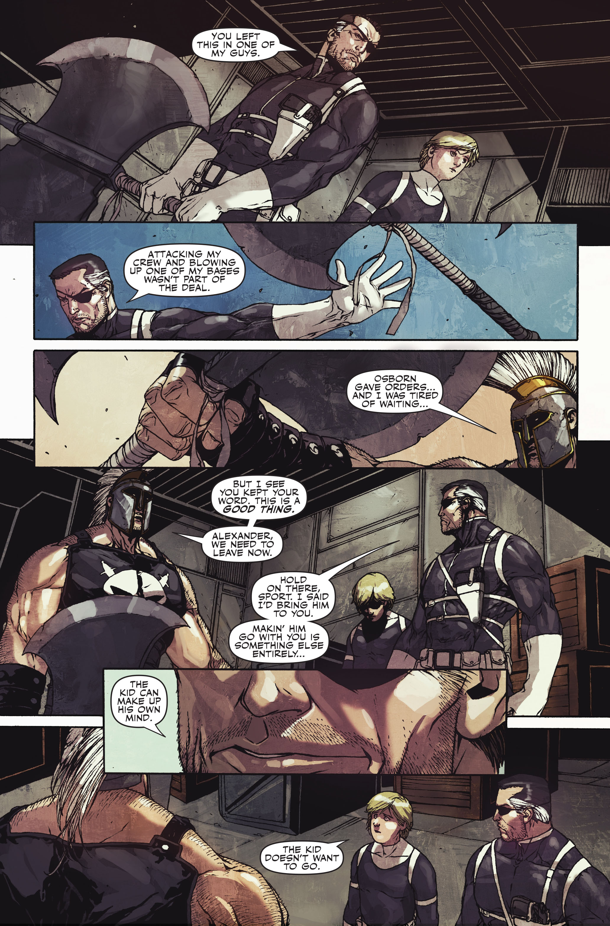 Read online Secret Warriors comic -  Issue #10 - 18