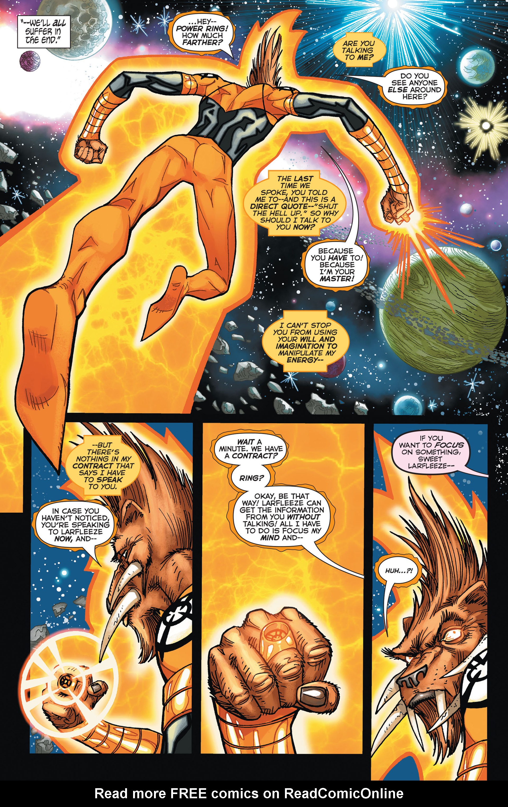 Read online Larfleeze comic -  Issue #8 - 11