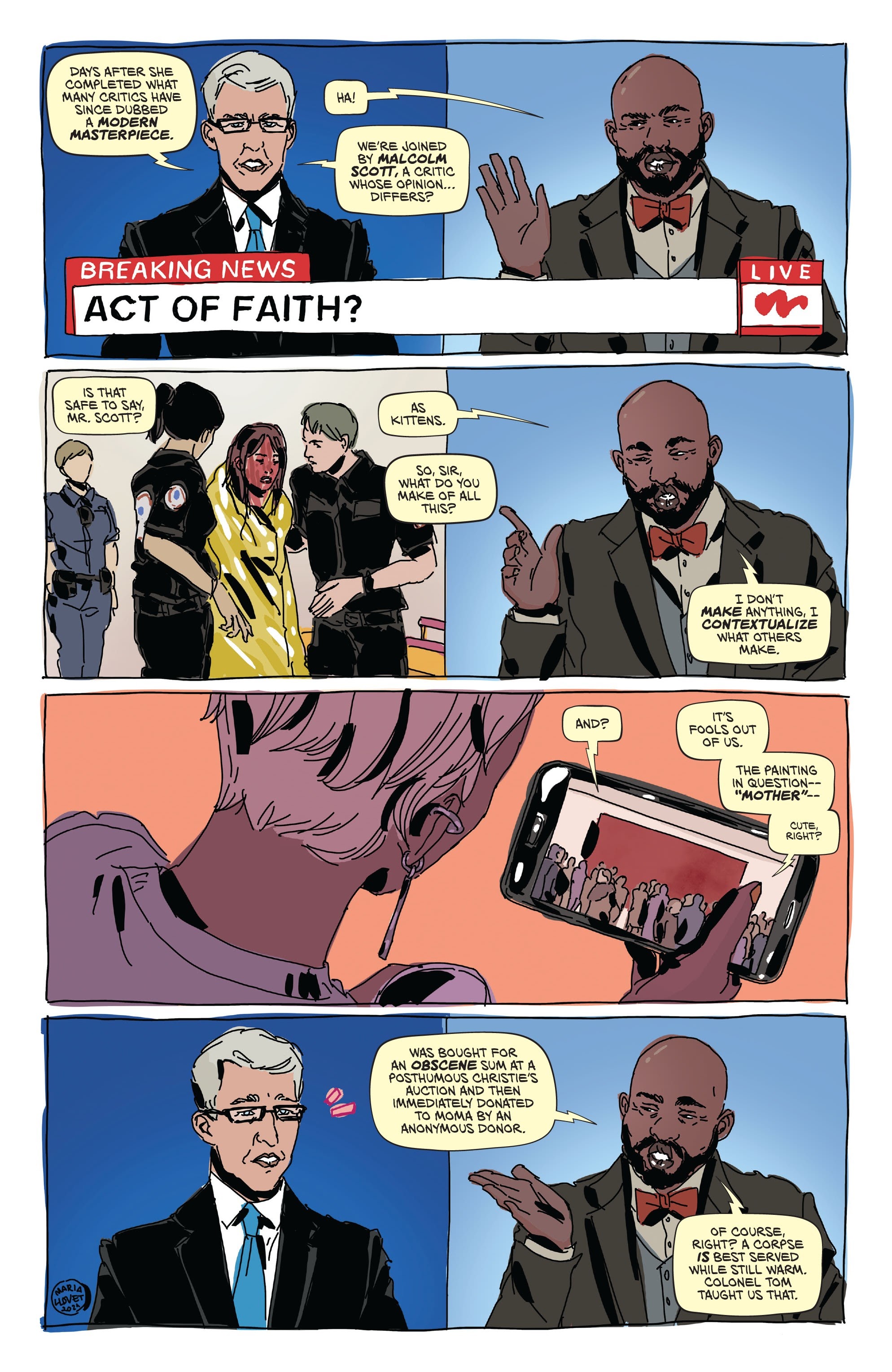 Read online Faithless III comic -  Issue #1 - 8