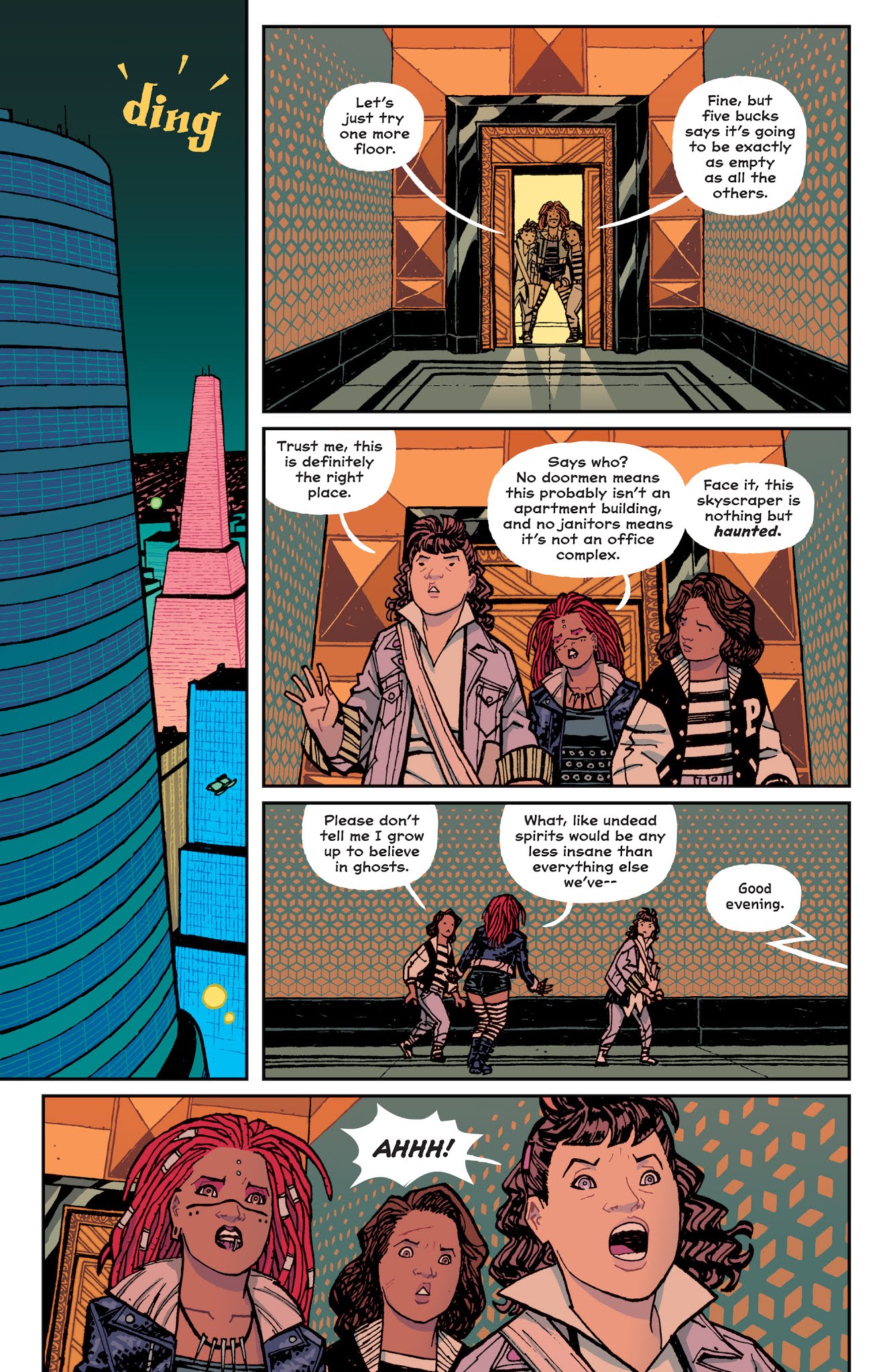 Read online Paper Girls comic -  Issue #23 - 18