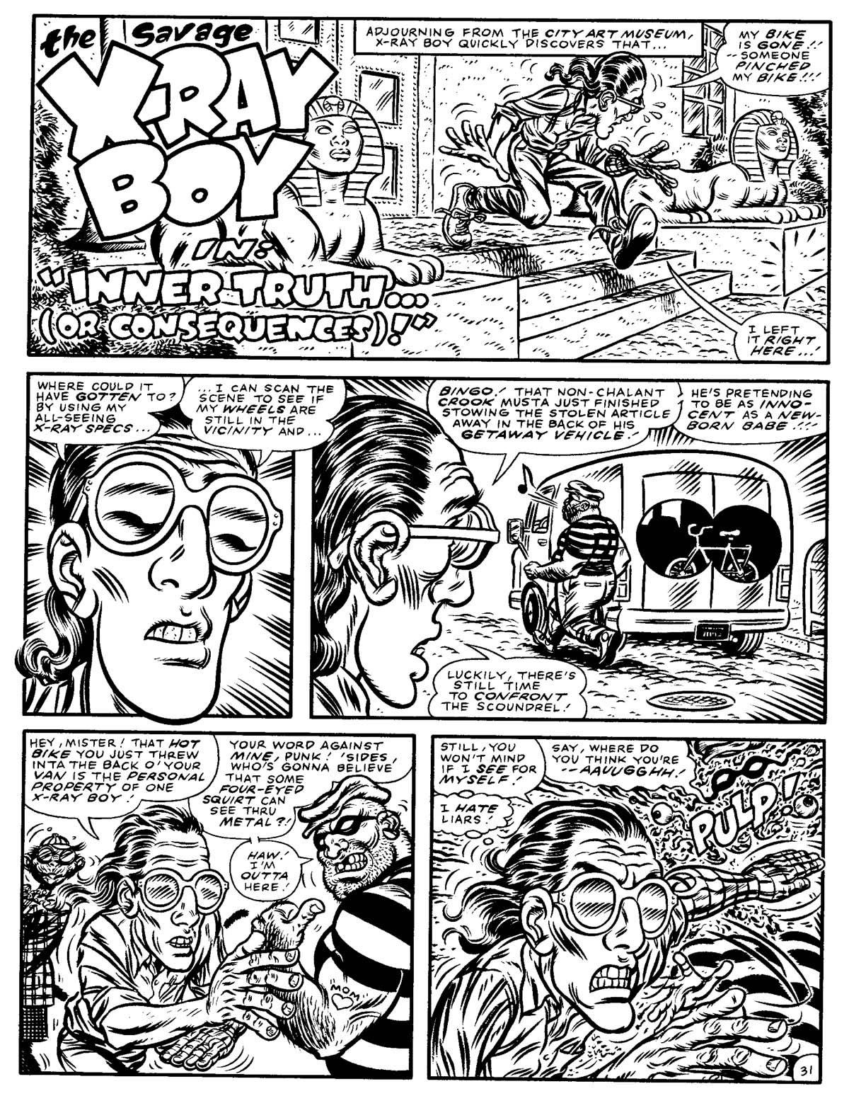 Read online Don Simpson's Bizarre Heroes comic -  Issue #2 - 33