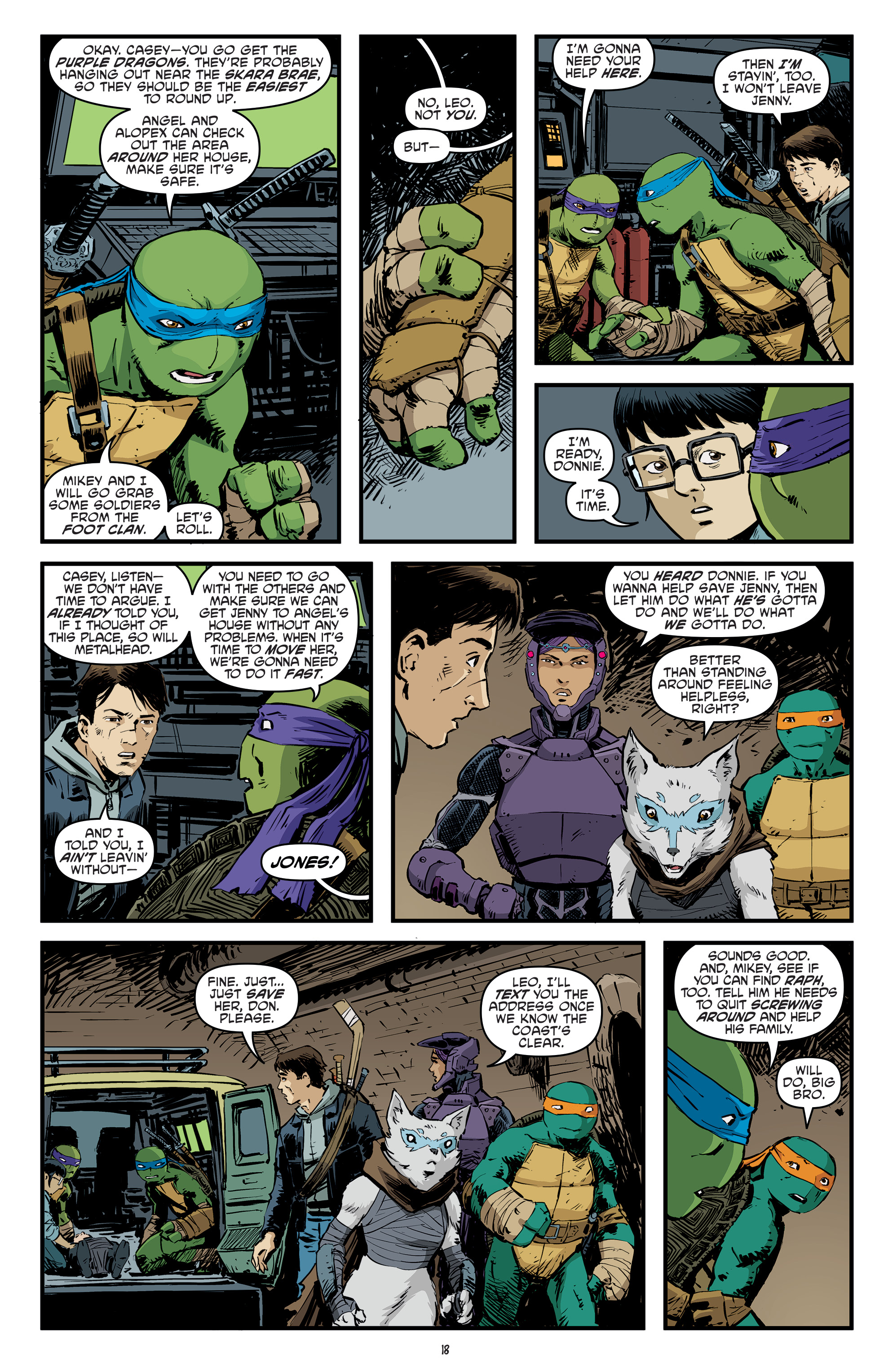 Read online Teenage Mutant Ninja Turtles (2011) comic -  Issue #95 - 20