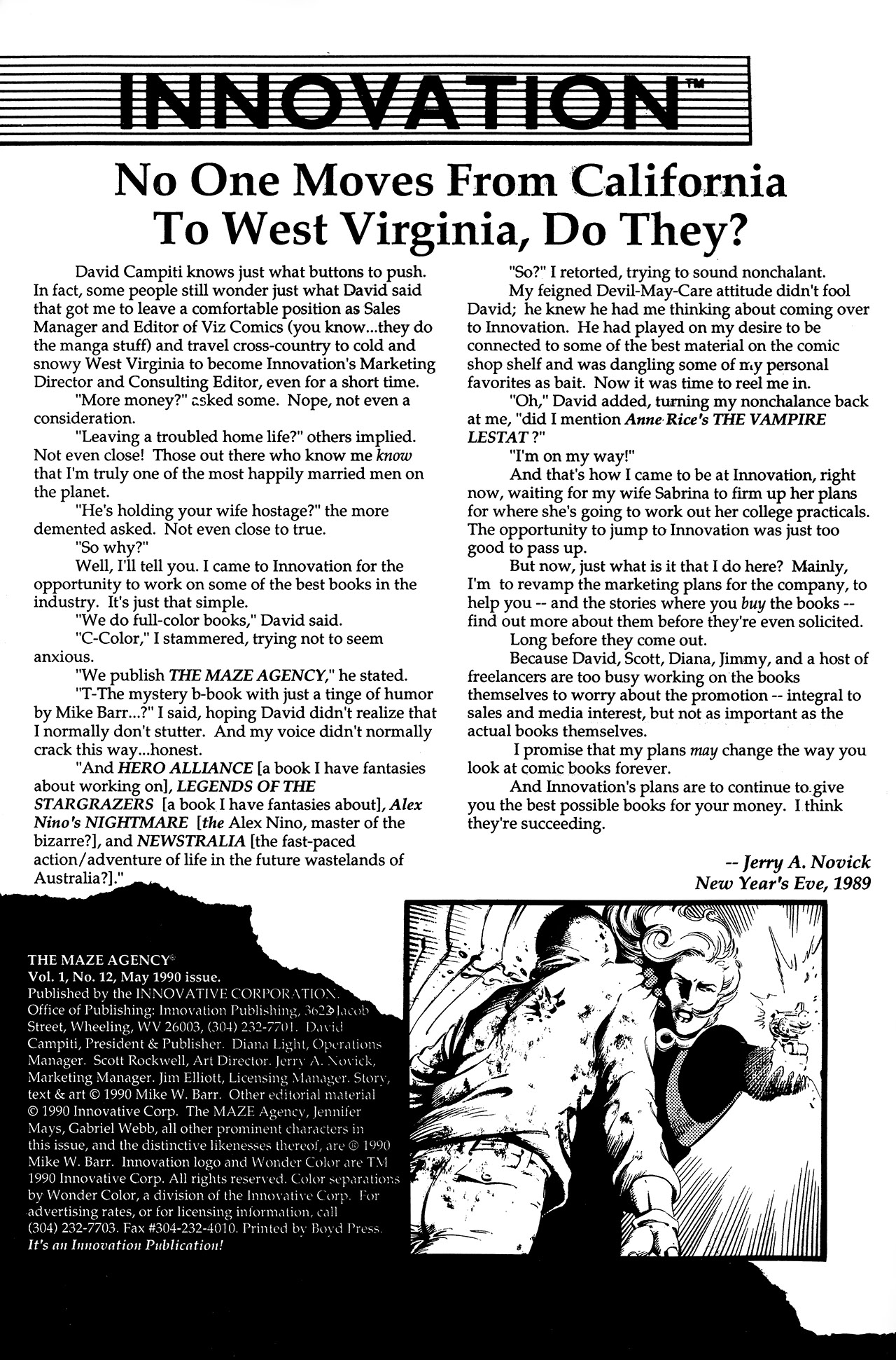 Read online Maze Agency (1989) comic -  Issue #12 - 2