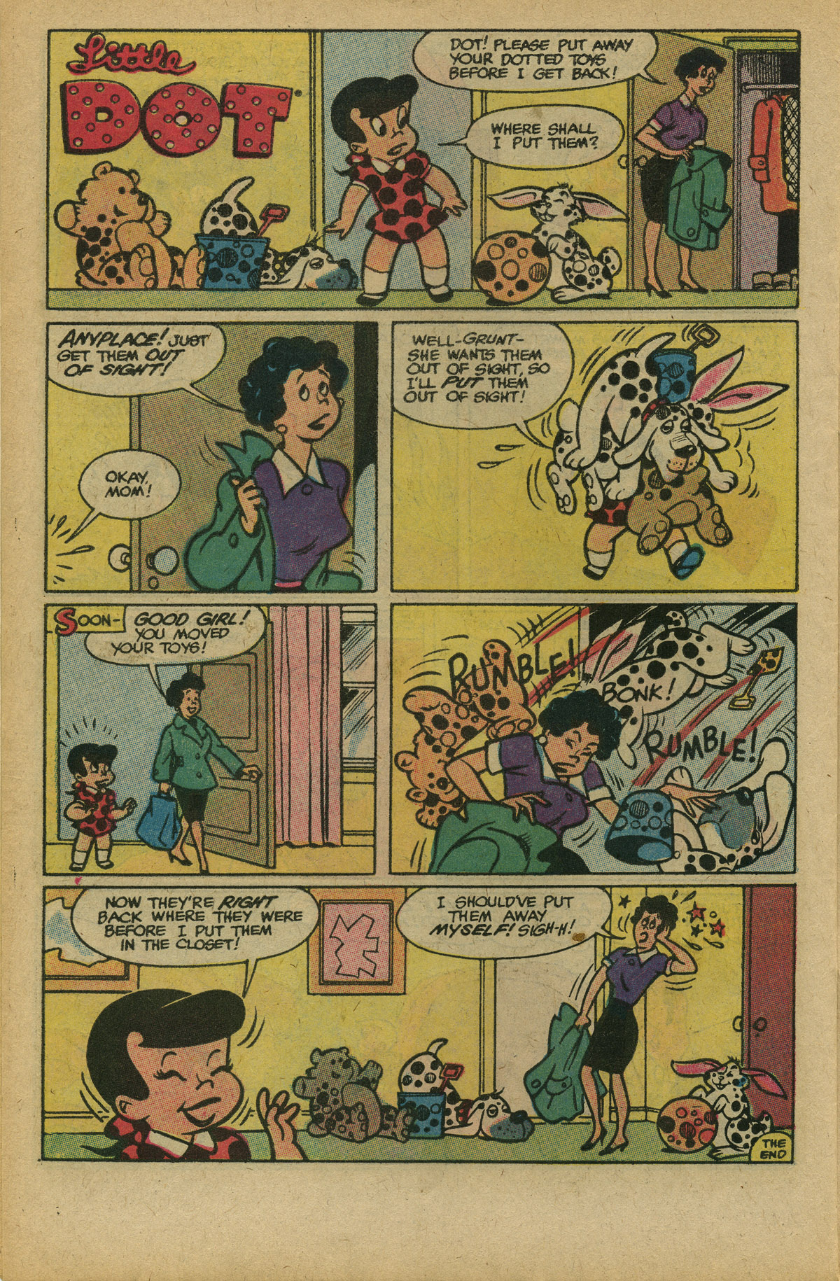 Read online Richie Rich & Dollar the Dog comic -  Issue #1 - 34