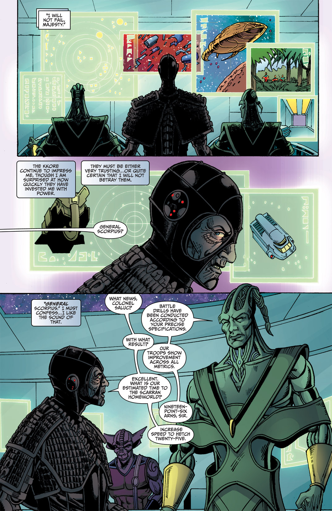 Read online Farscape: Scorpius comic -  Issue #4 - 5