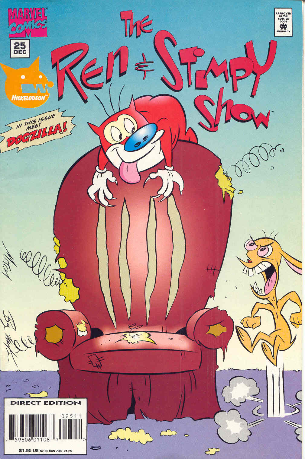 Read online The Ren & Stimpy Show comic -  Issue #25 - 1