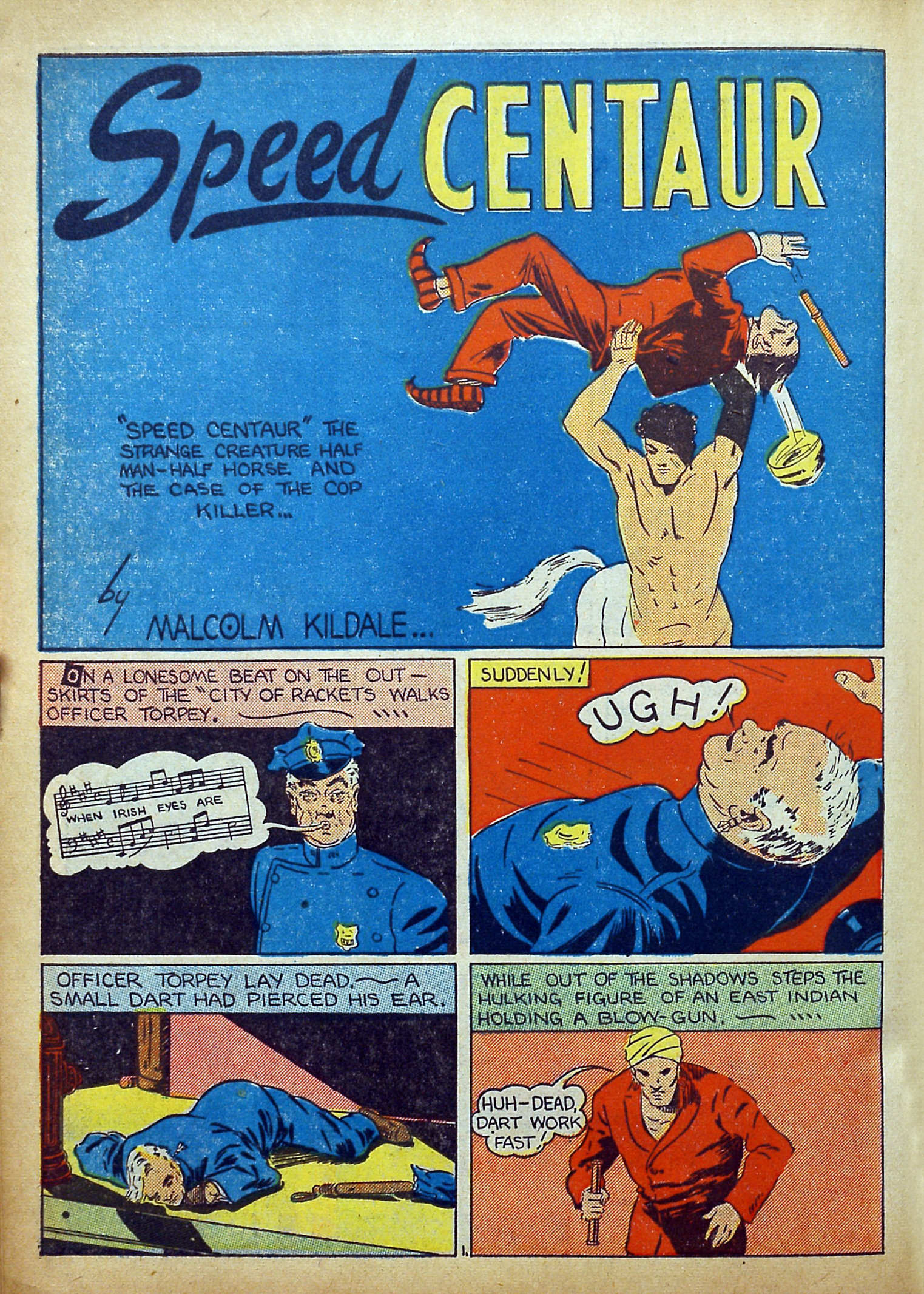 Read online Amazing Mystery Funnies comic -  Issue #21 - 39