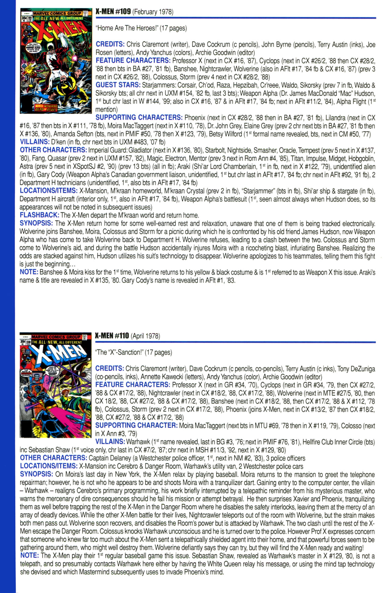 Read online Official Index to the Marvel Universe comic -  Issue #3 - 46