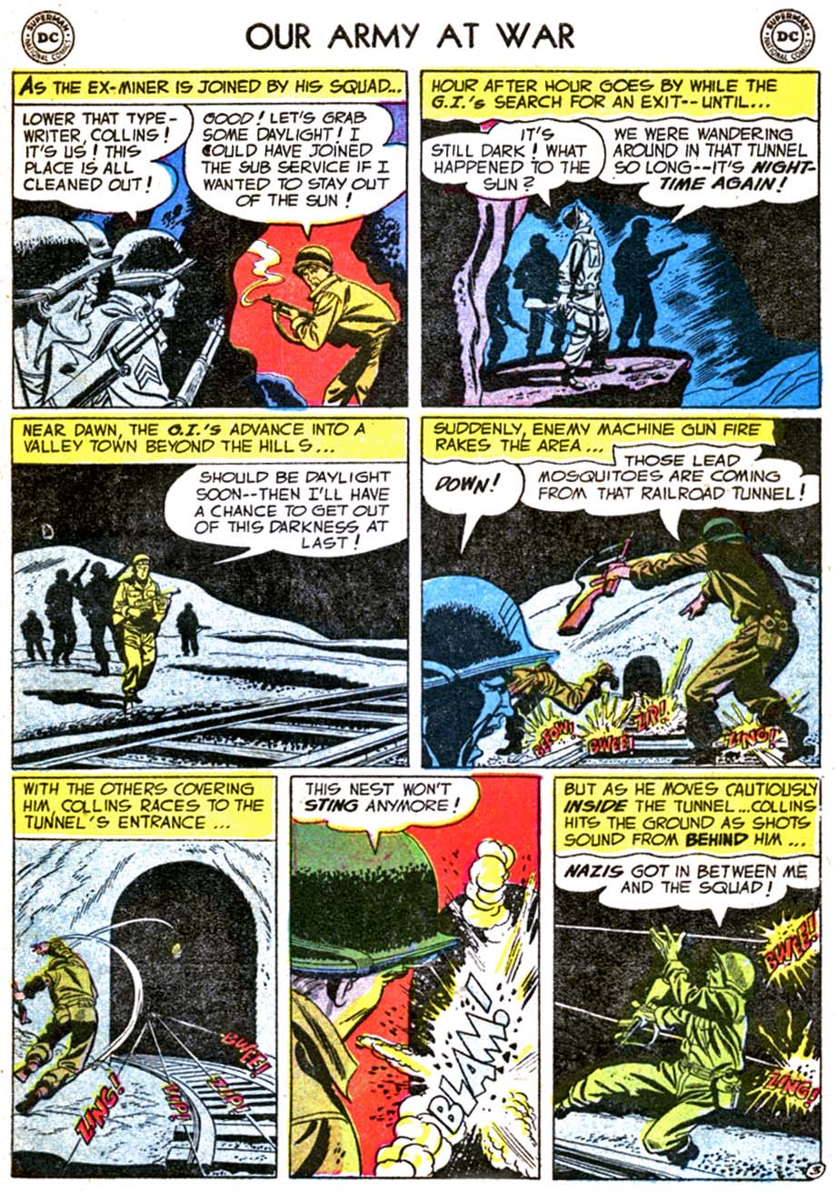 Read online Our Army at War (1952) comic -  Issue #42 - 30