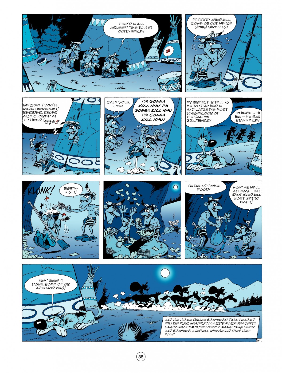 Read online A Lucky Luke Adventure comic -  Issue #45 - 38
