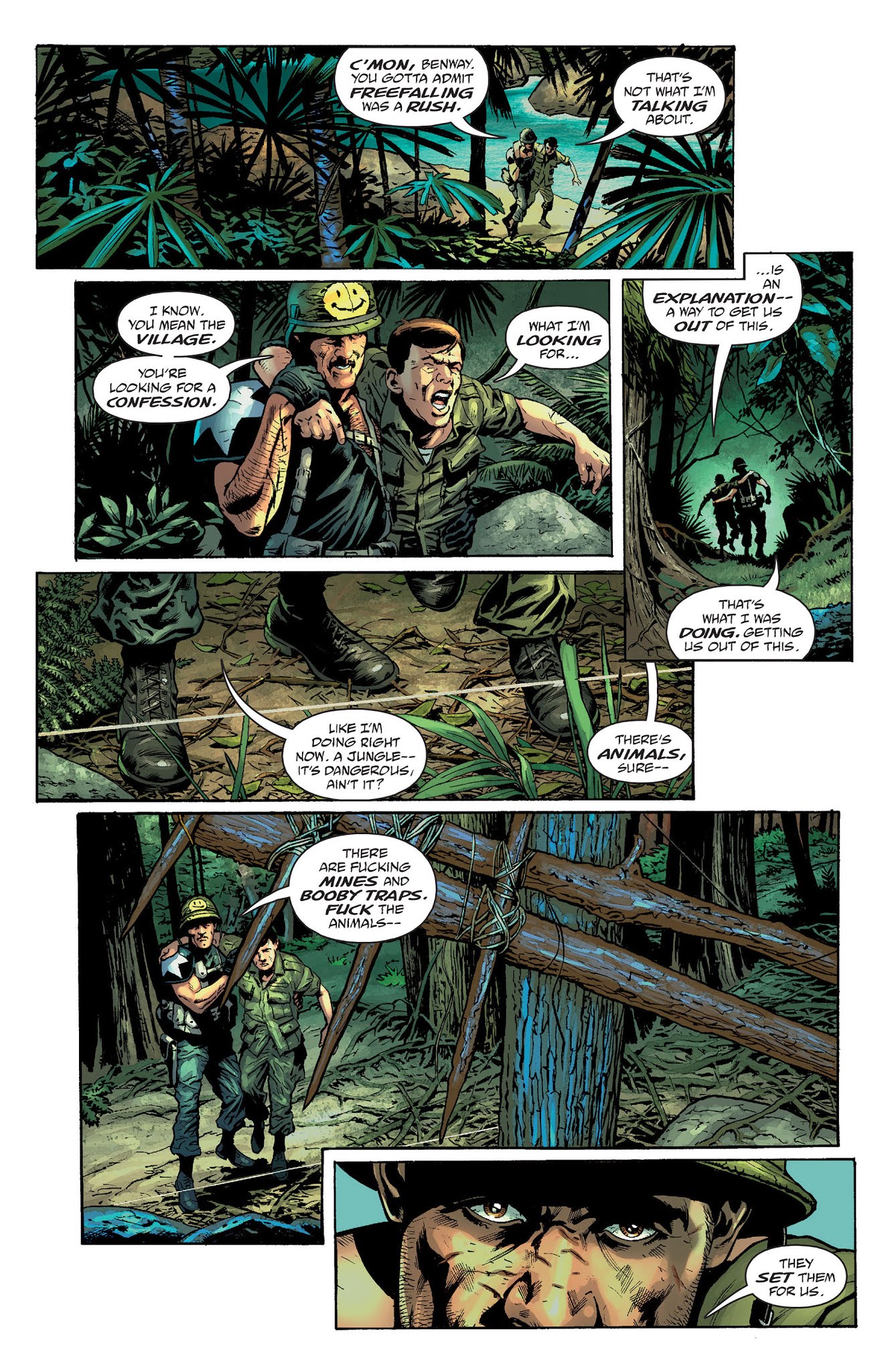 Read online Before Watchmen: Comedian comic -  Issue #5 - 5