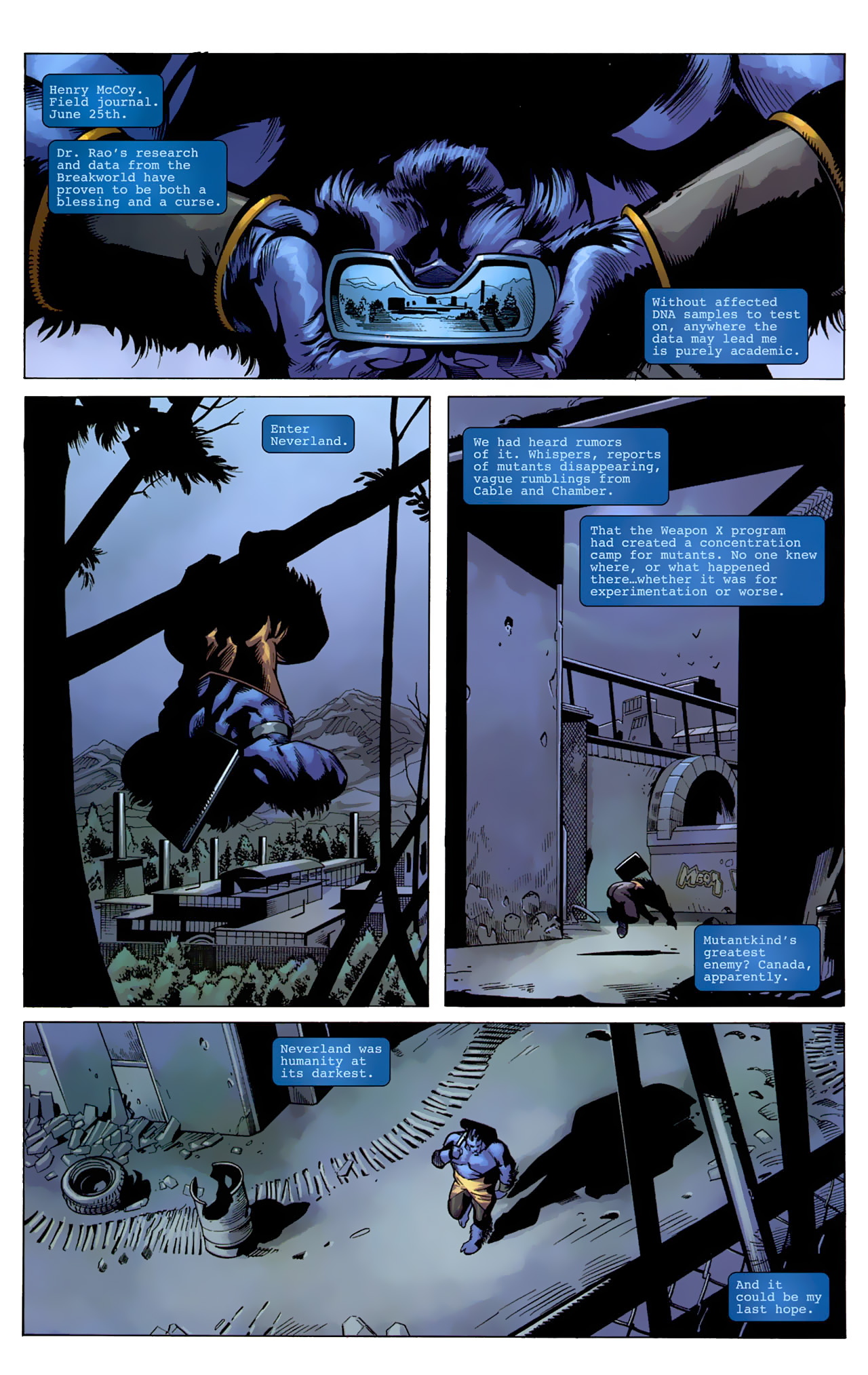 Read online X-Men: Endangered Species comic -  Issue # TPB (Part 1) - 72
