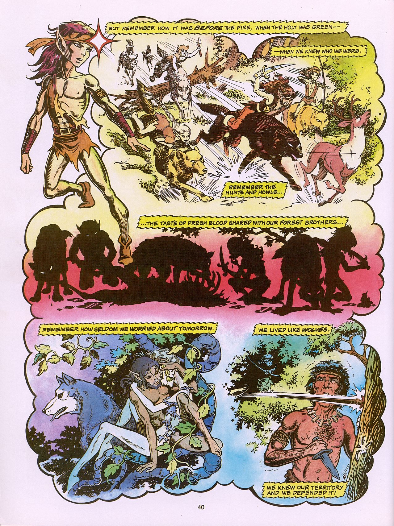 Read online ElfQuest (Starblaze Edition) comic -  Issue # TPB 3 - 48