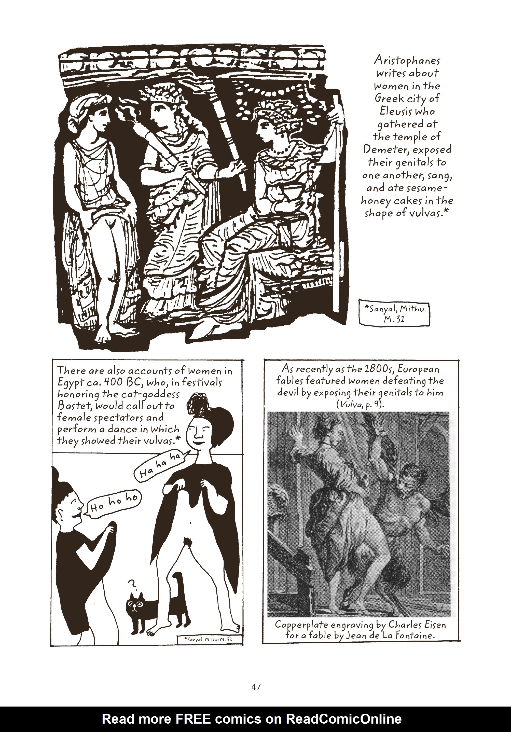 Read online Fruit of Knowledge: The Vulva Vs. The Patriarchy comic -  Issue # TPB - 47