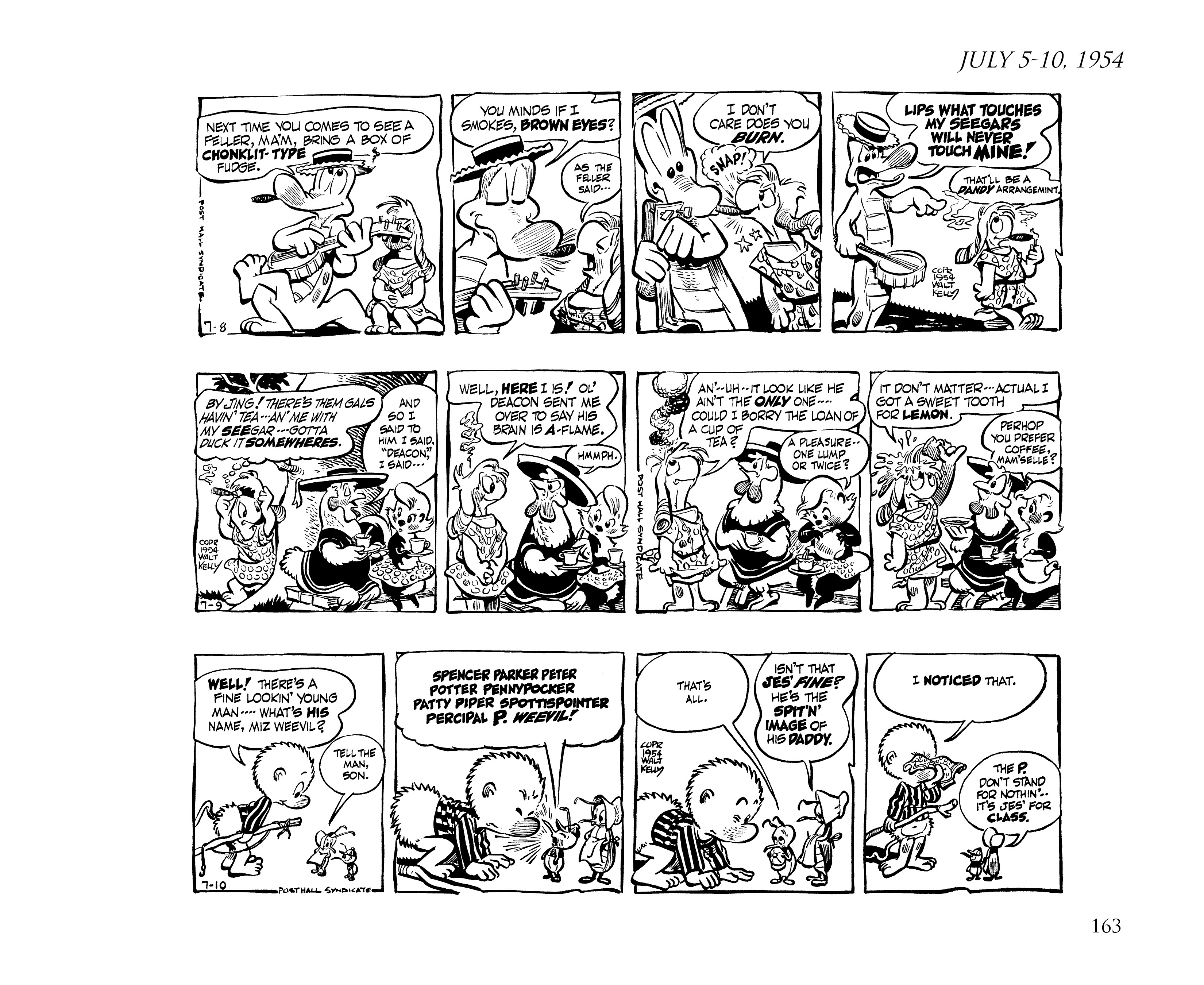 Read online Pogo by Walt Kelly: The Complete Syndicated Comic Strips comic -  Issue # TPB 3 (Part 2) - 75