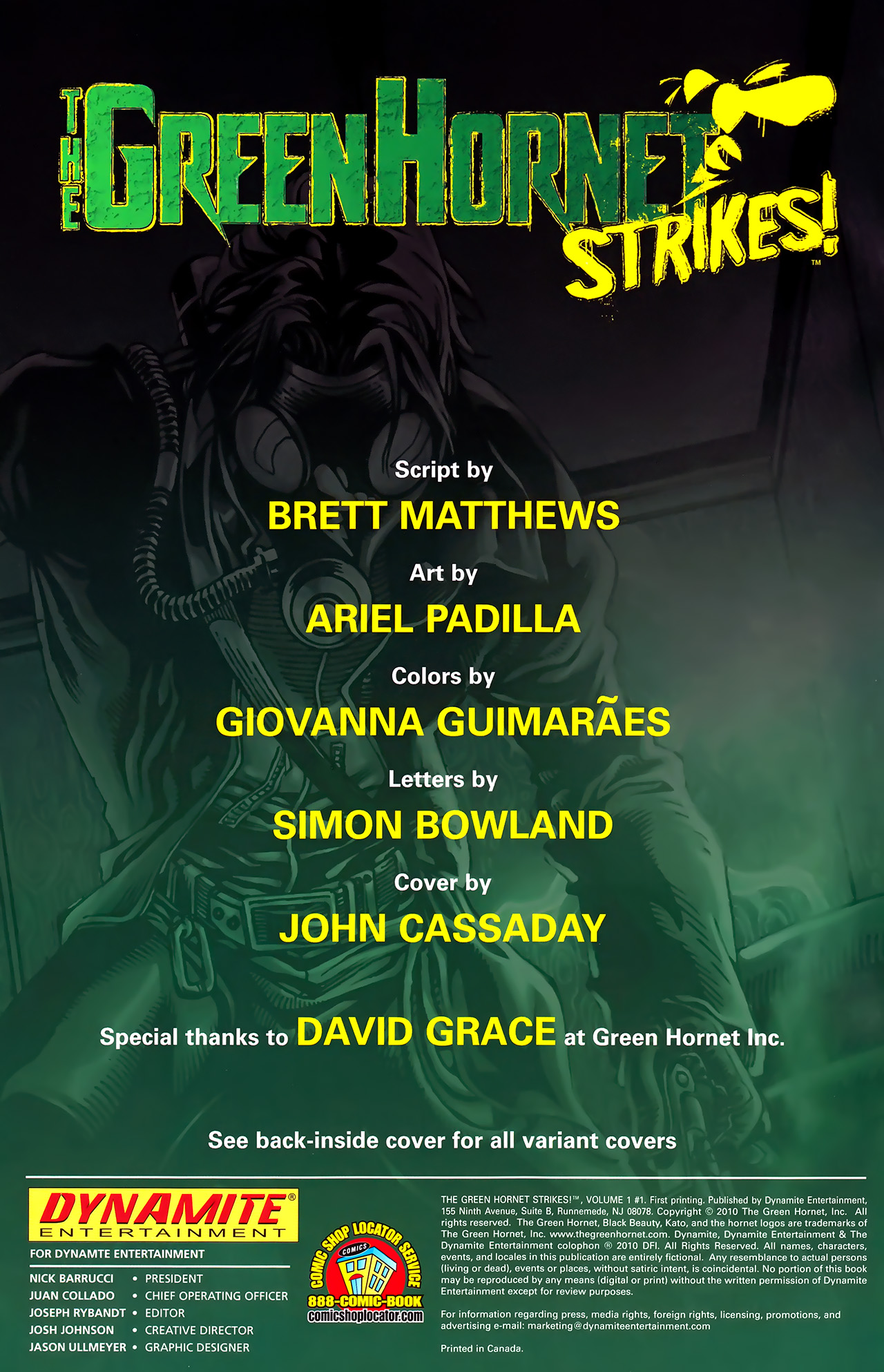 Read online The Green Hornet Strikes! comic -  Issue #1 - 3