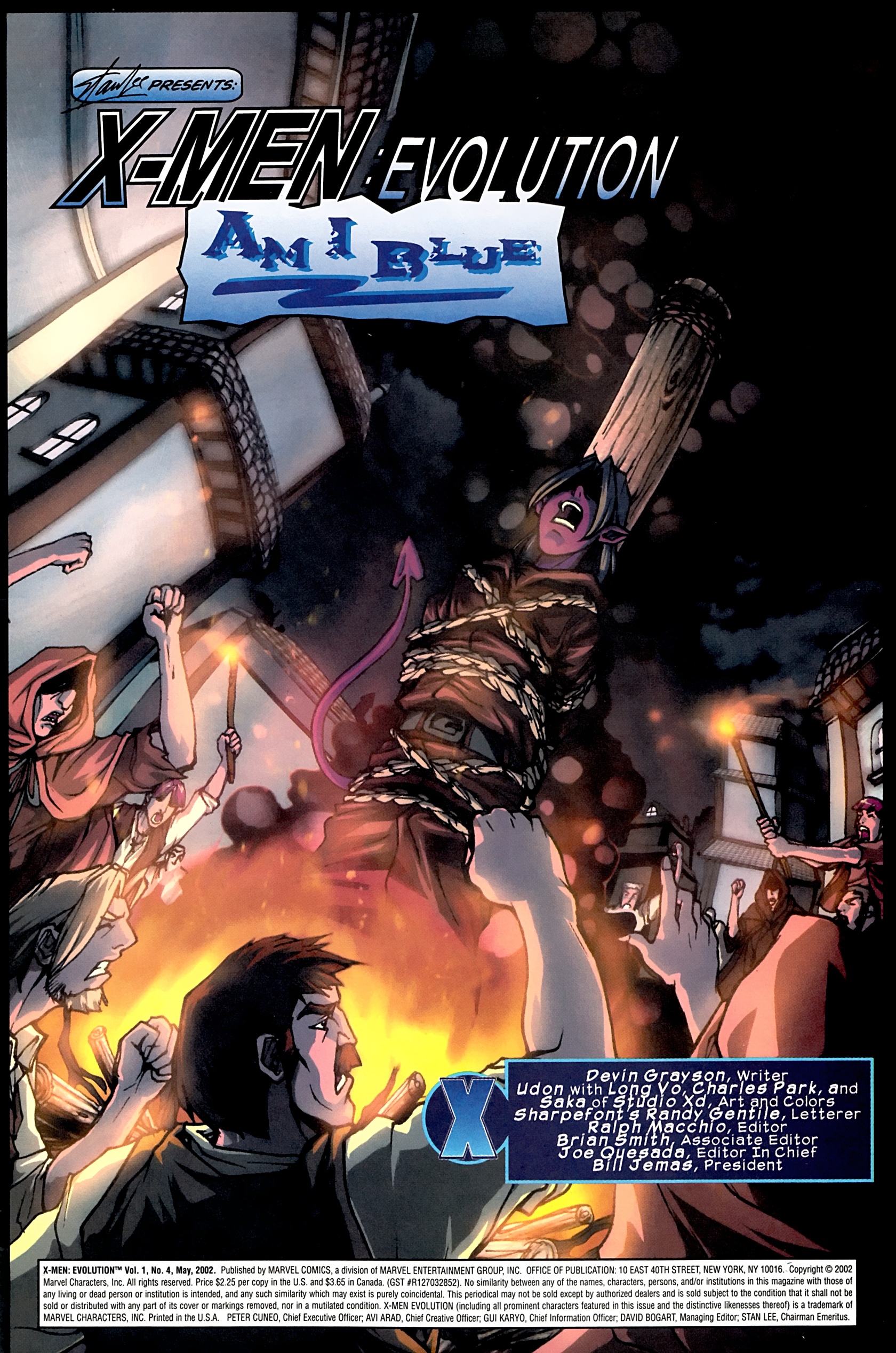 Read online X-Men: Evolution comic -  Issue #4 - 2