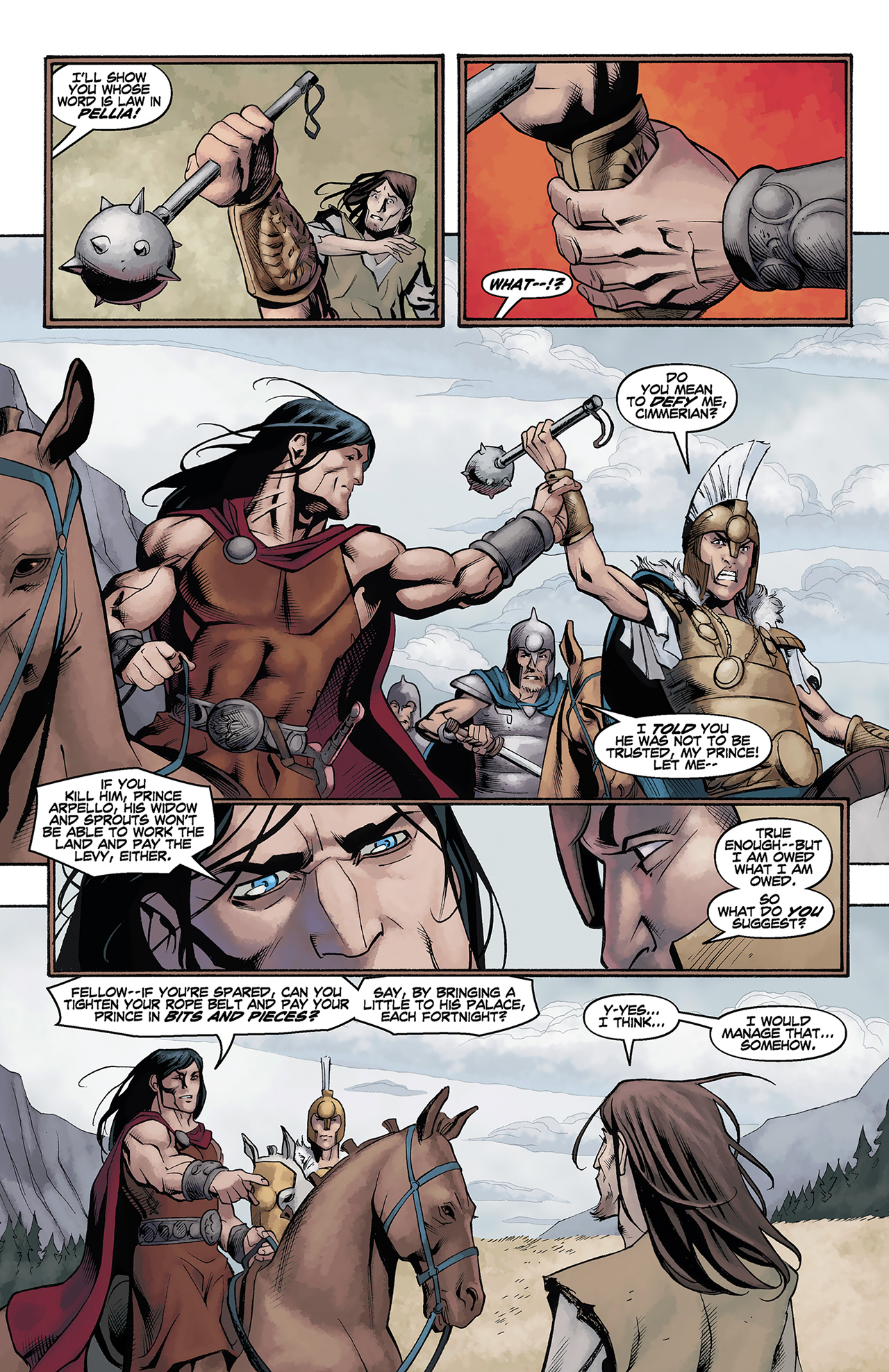 Read online Conan: Road of Kings comic -  Issue #7 - 10