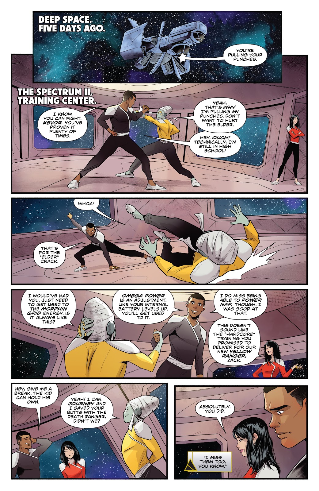 Mighty Morphin Power Rangers issue 105 - Page 3