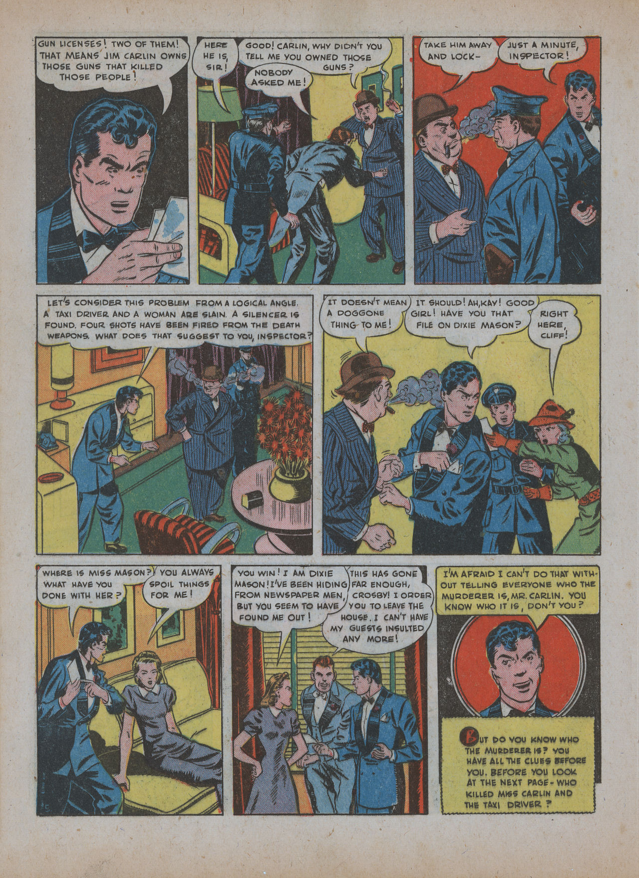 Read online Detective Comics (1937) comic -  Issue #59 - 36