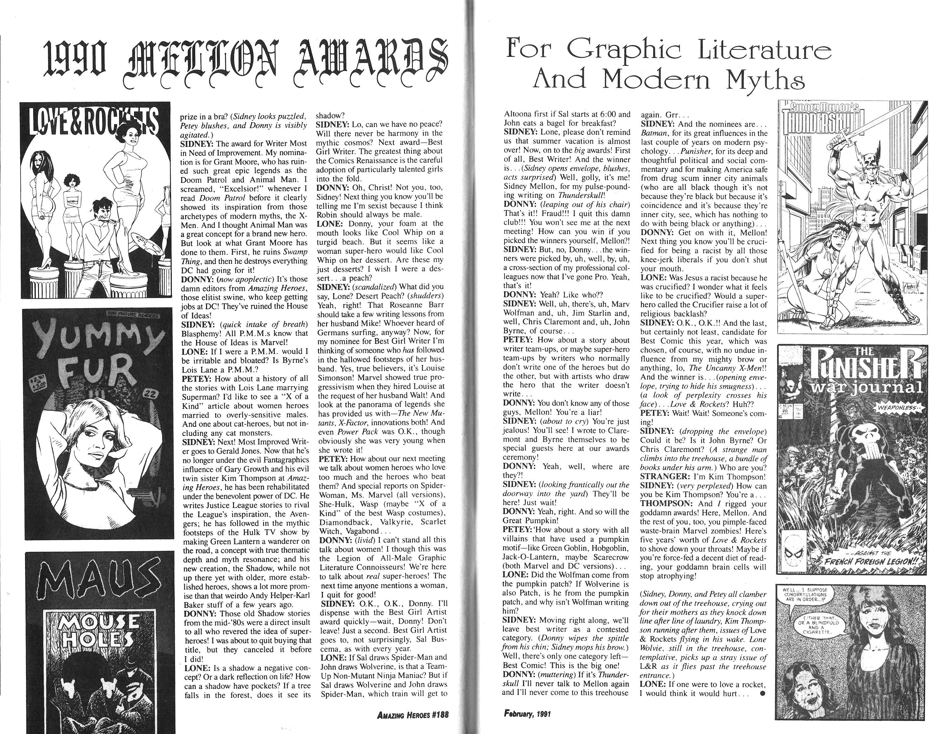 Read online Amazing Heroes comic -  Issue #188 - 5