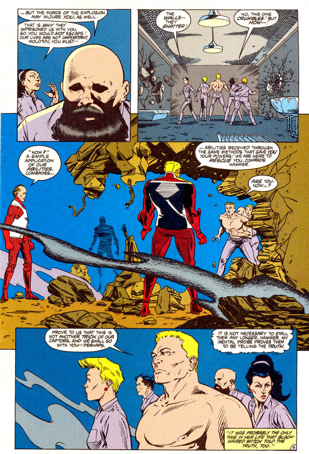 Read online The Outsiders (1985) comic -  Issue #23 - 6