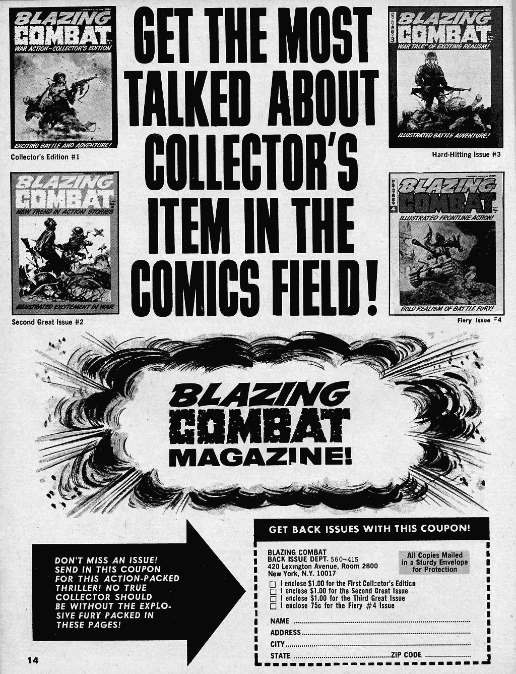 Read online Creepy (1964) comic -  Issue #15 - 14