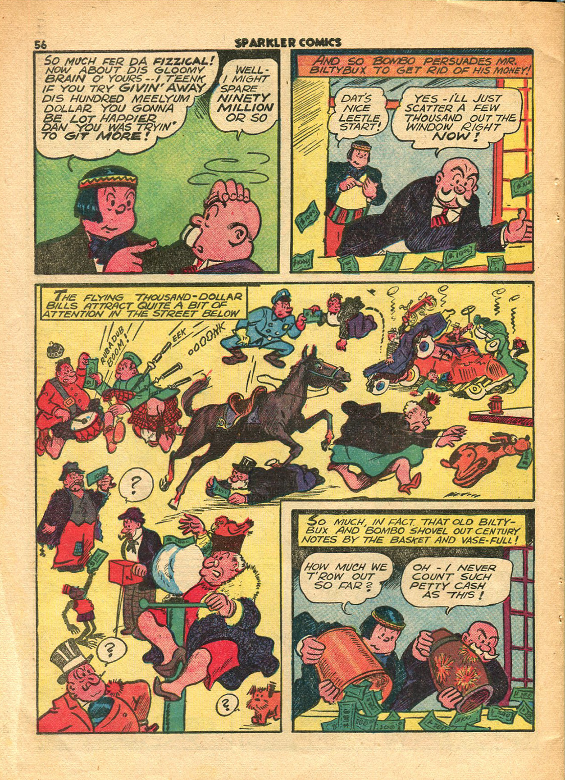 Read online Sparkler Comics comic -  Issue #10 - 58
