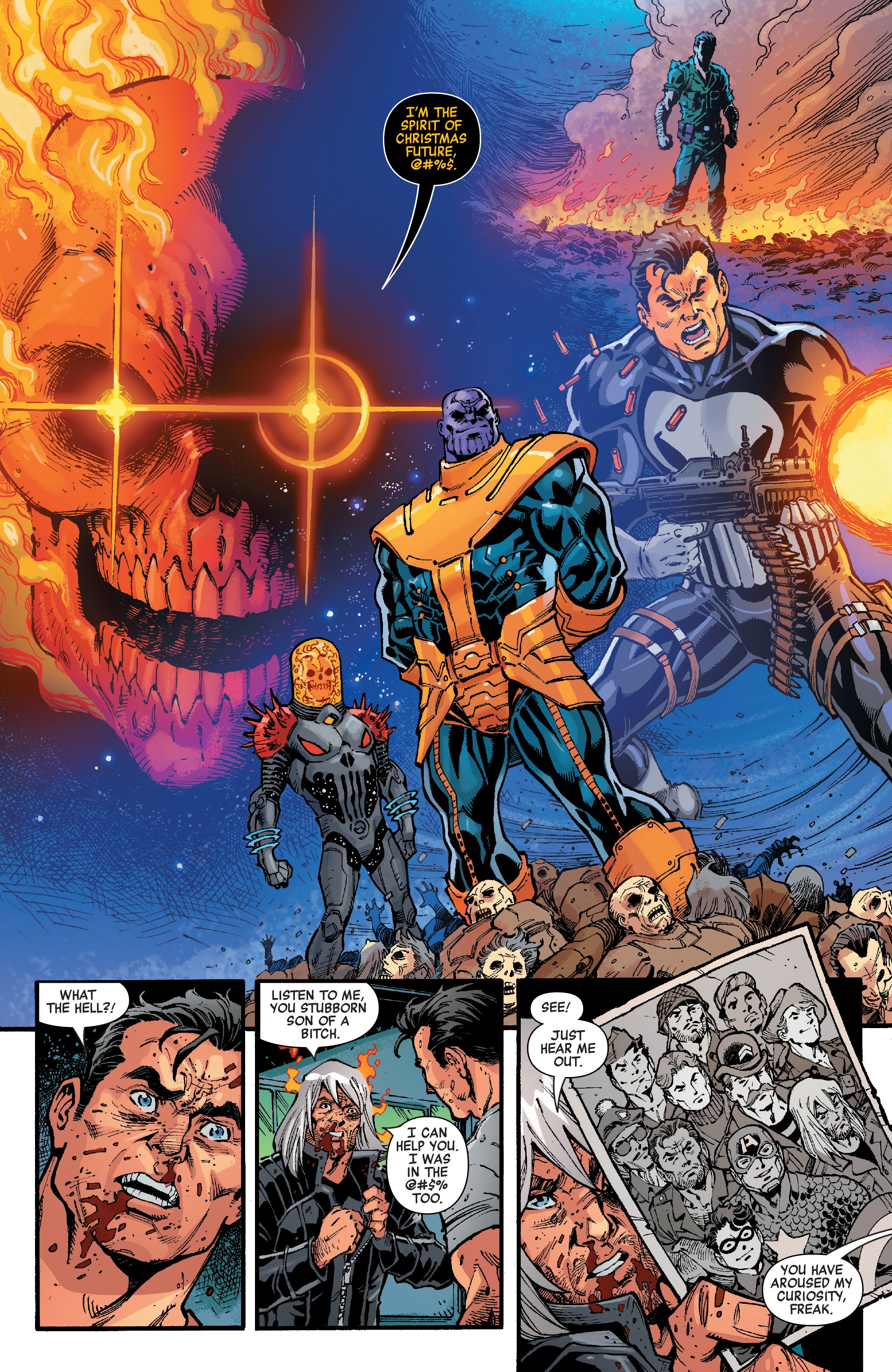 Read online Cosmic Ghost Rider Destroys Marvel History comic -  Issue #4 - 8