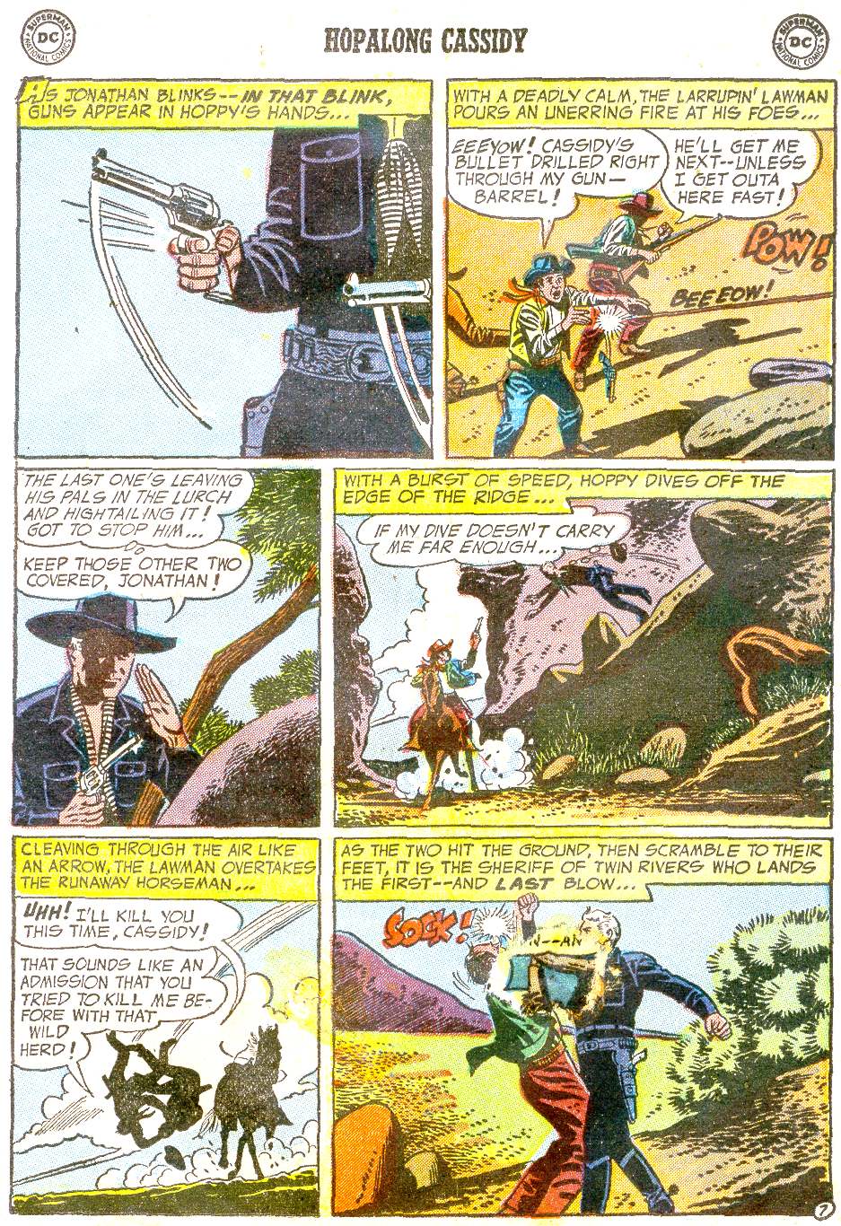 Read online Hopalong Cassidy comic -  Issue #93 - 19