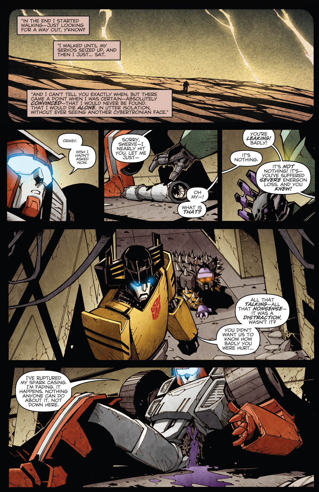 Read online The Transformers Spotlight Hoist comic Issue Full