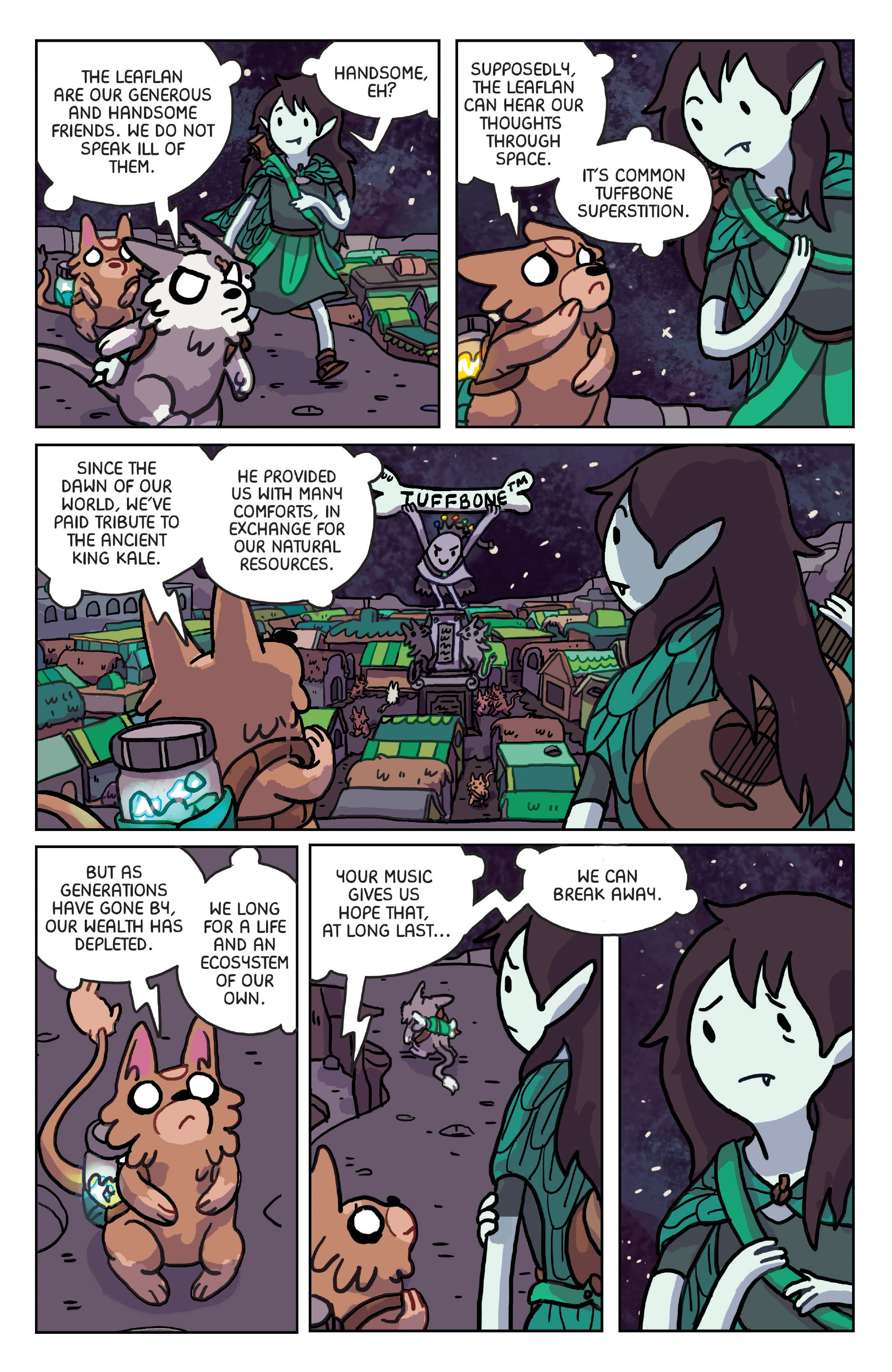 Read online Adventure Time: Marceline Gone Adrift comic -  Issue #5 - 7