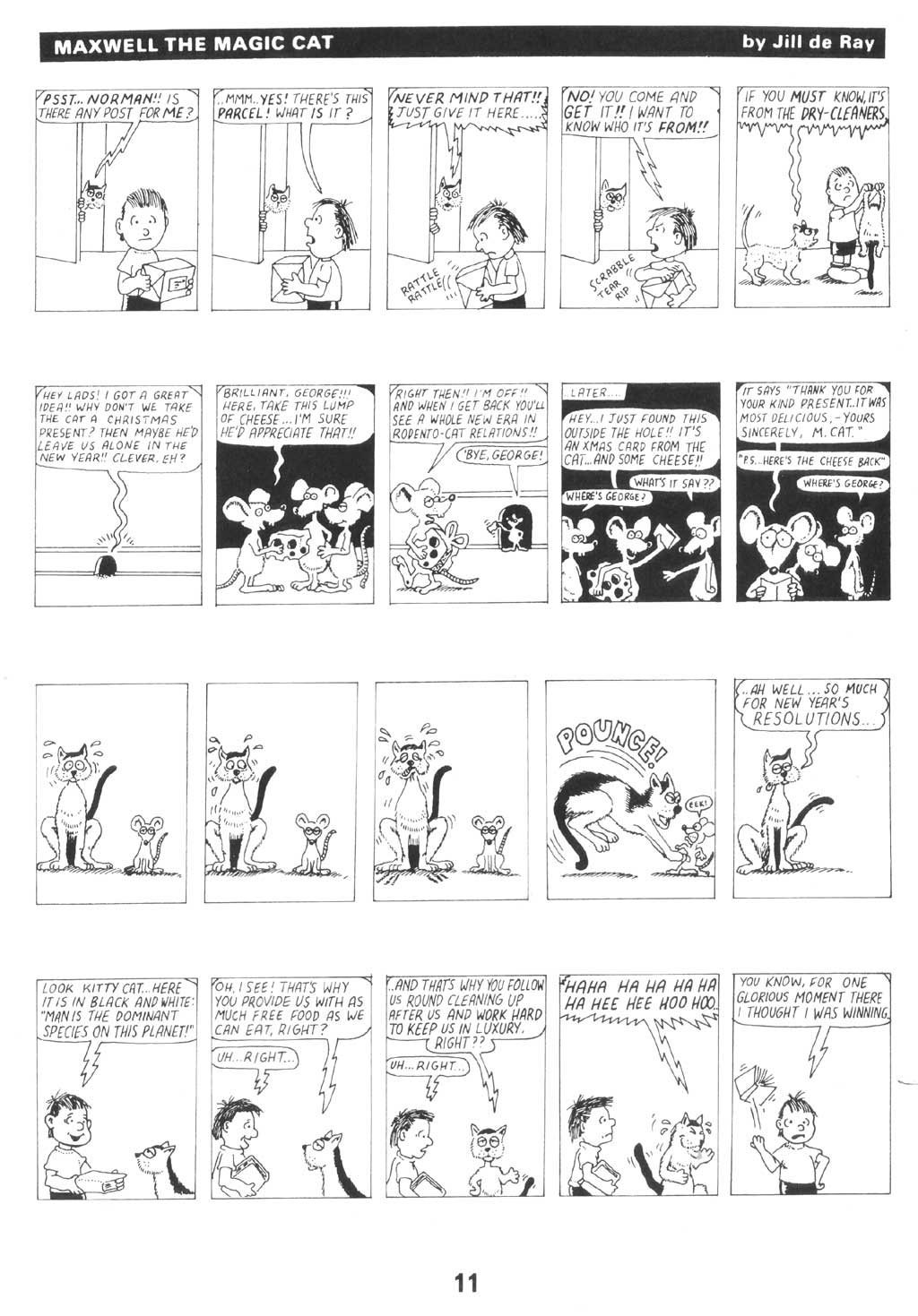 Read online Alan Moore's Maxwell the Magic Cat comic -  Issue #1 - 10