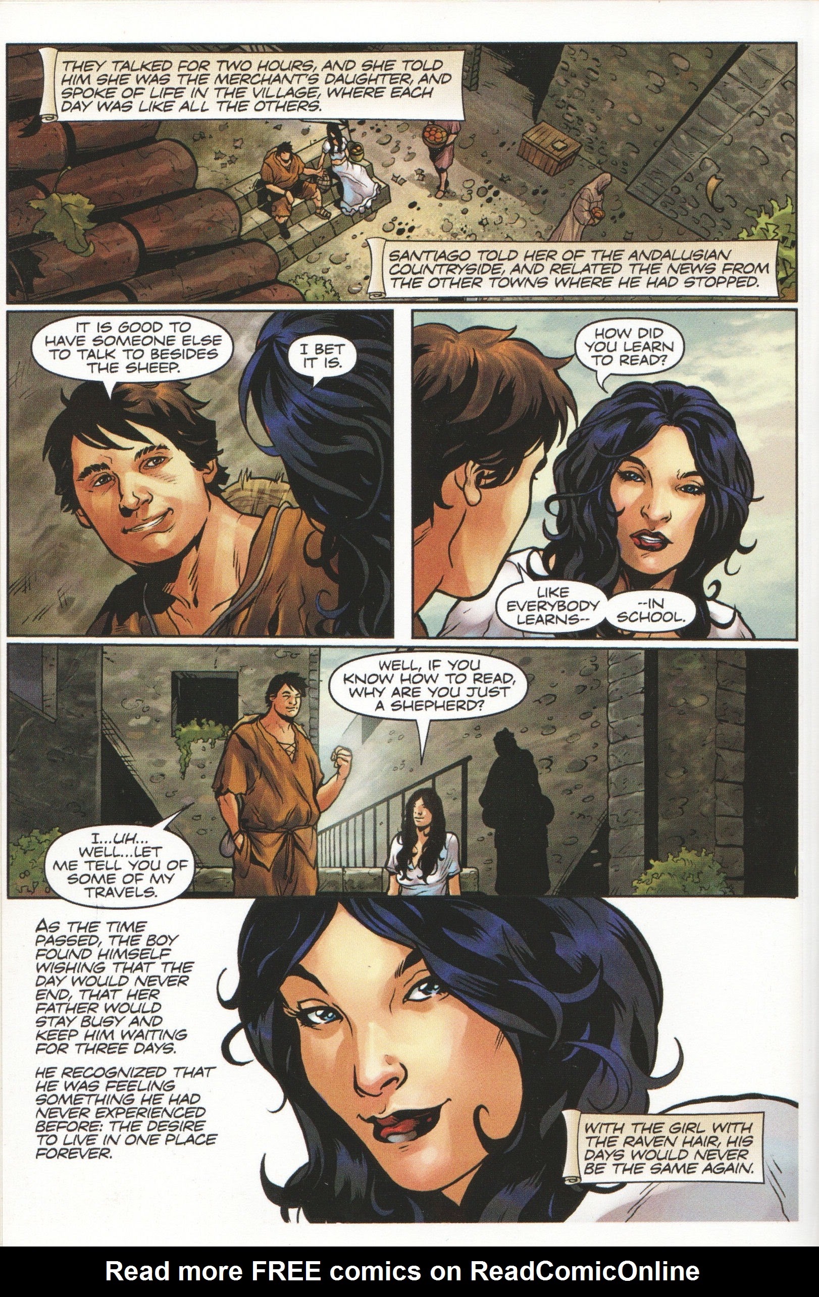 Read online The Alchemist: A Graphic Novel comic -  Issue # TPB (Part 1) - 31