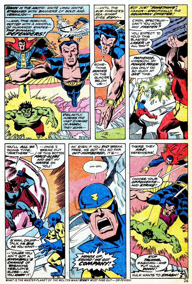 Read online The Defenders (1972) comic -  Issue #13 - 16