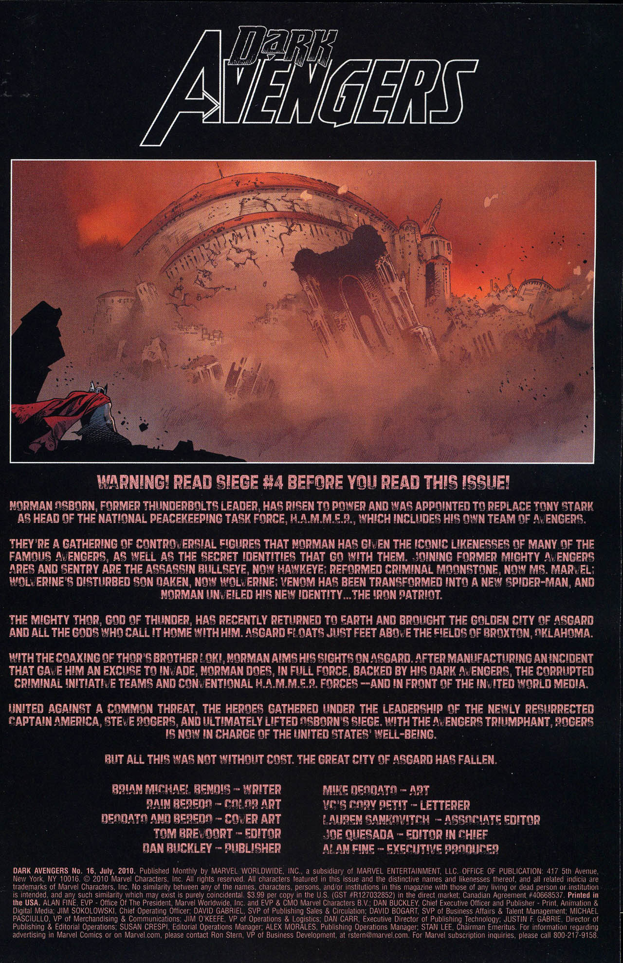 Read online Dark Avengers (2009) comic -  Issue #16 - 2