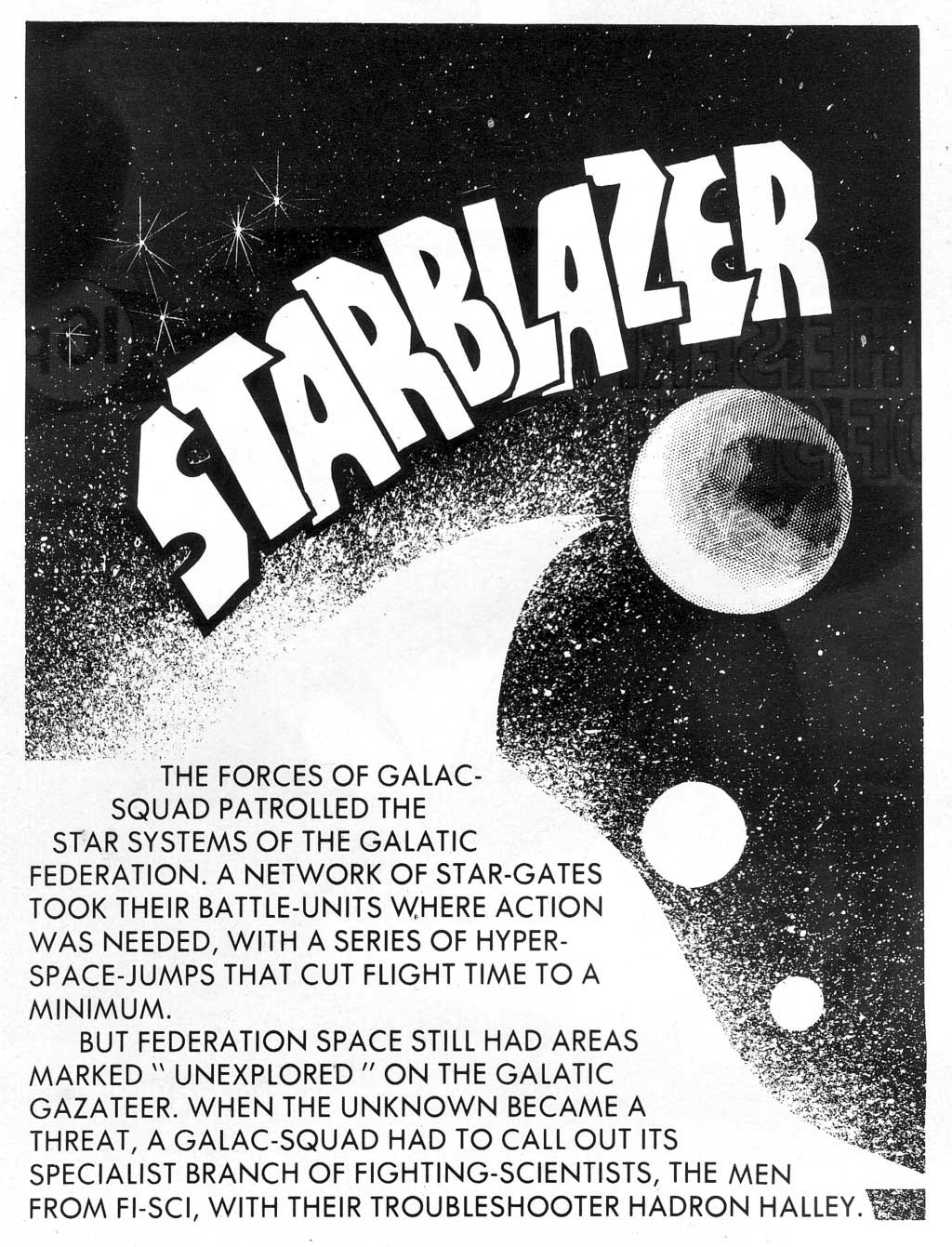 Read online Starblazer comic -  Issue #81 - 2
